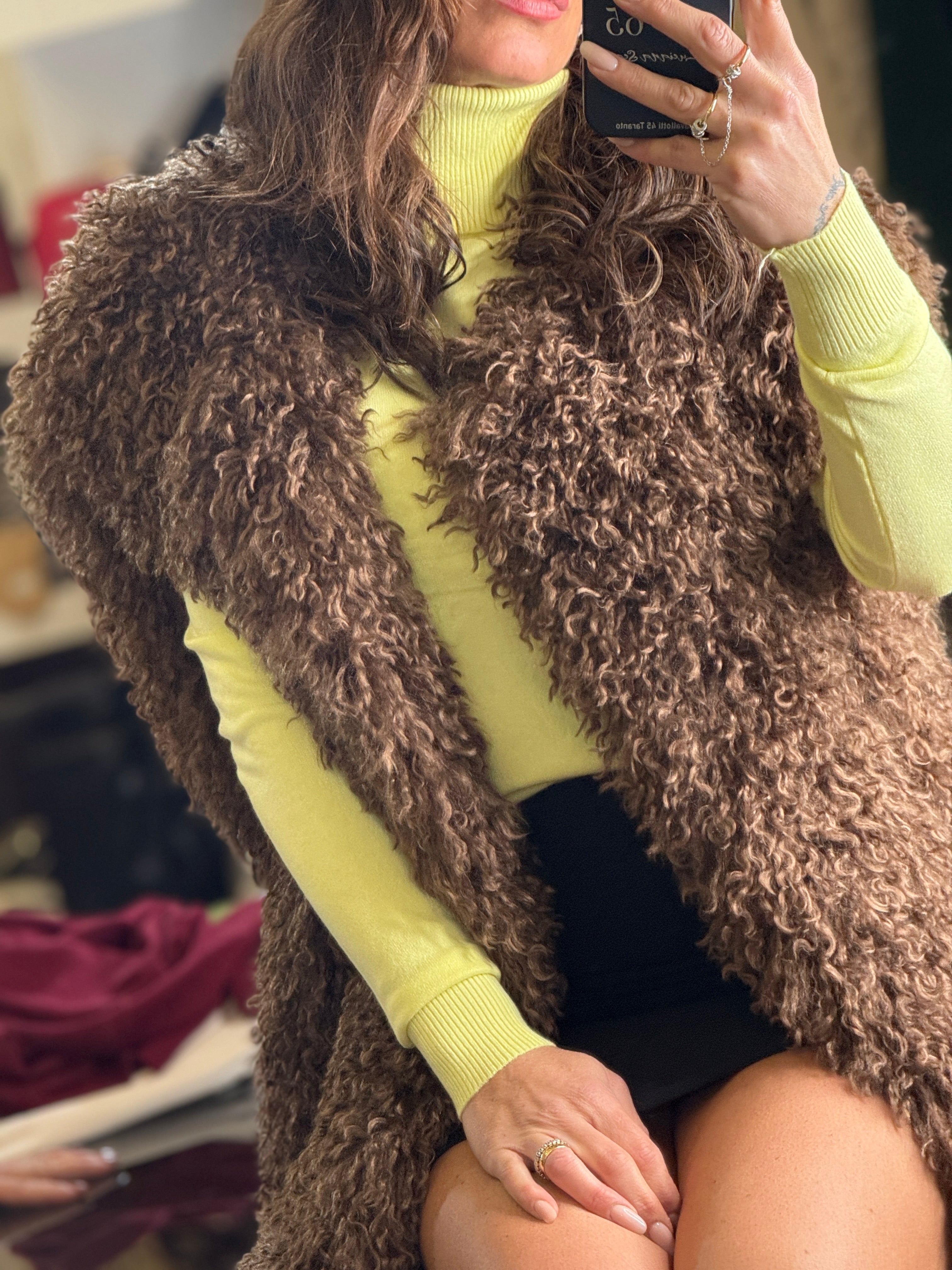 Pelliccia Smanicata Mongolia