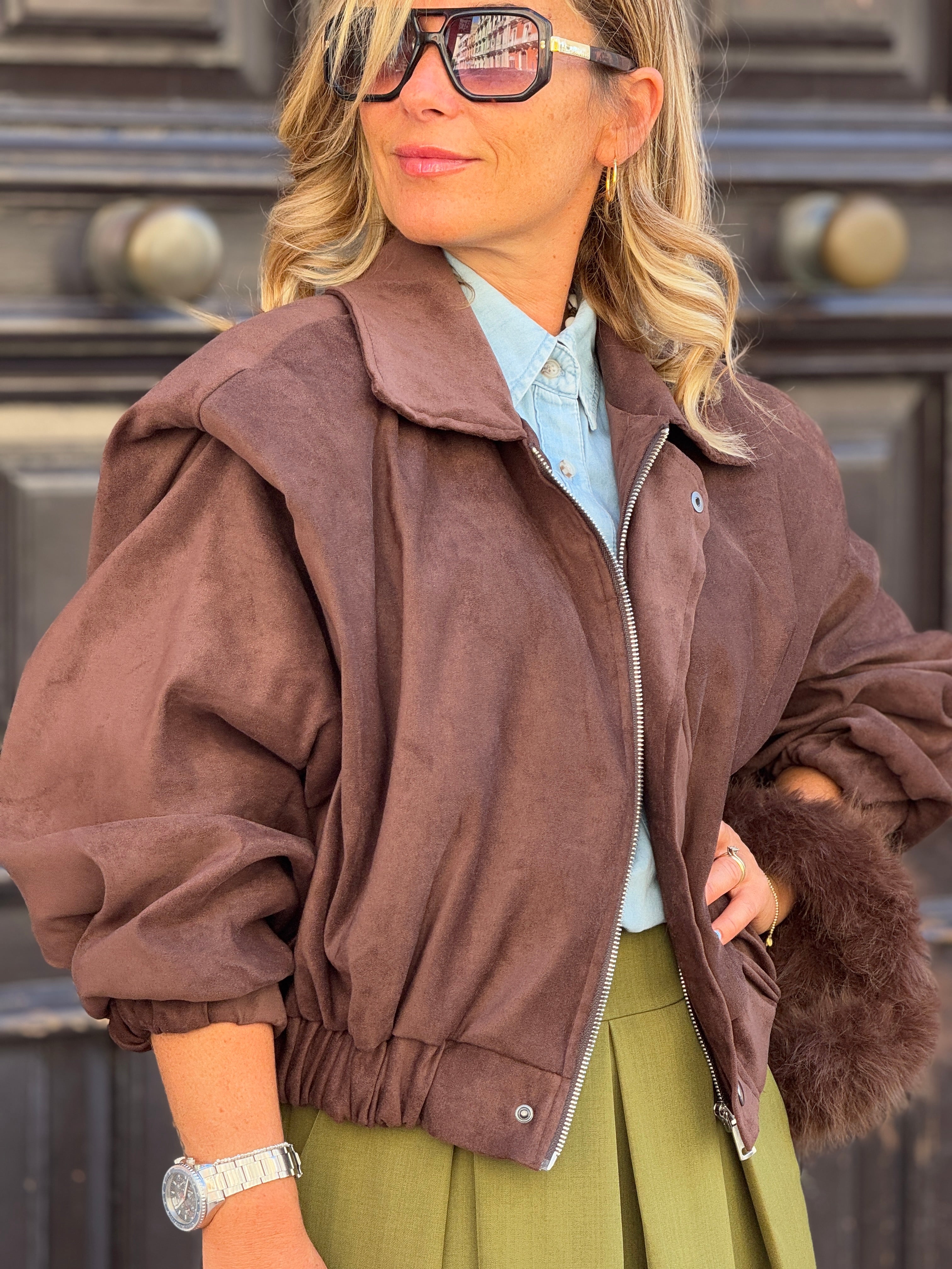 Bomber Marianna Brown