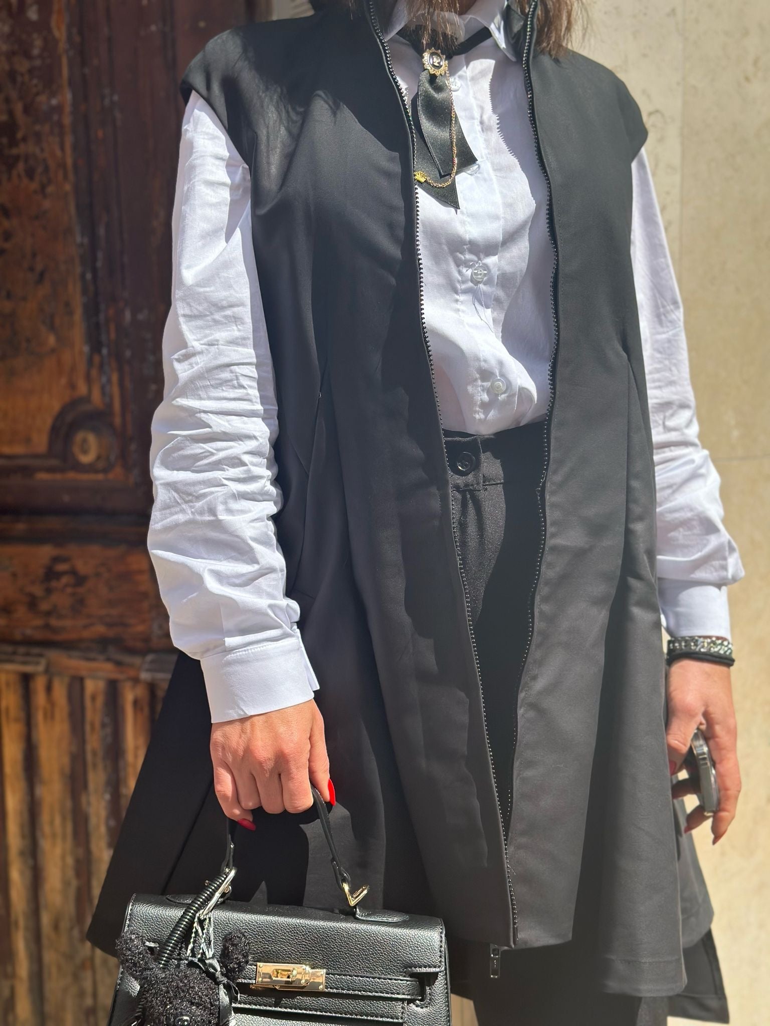 Gilet lungo tecnico