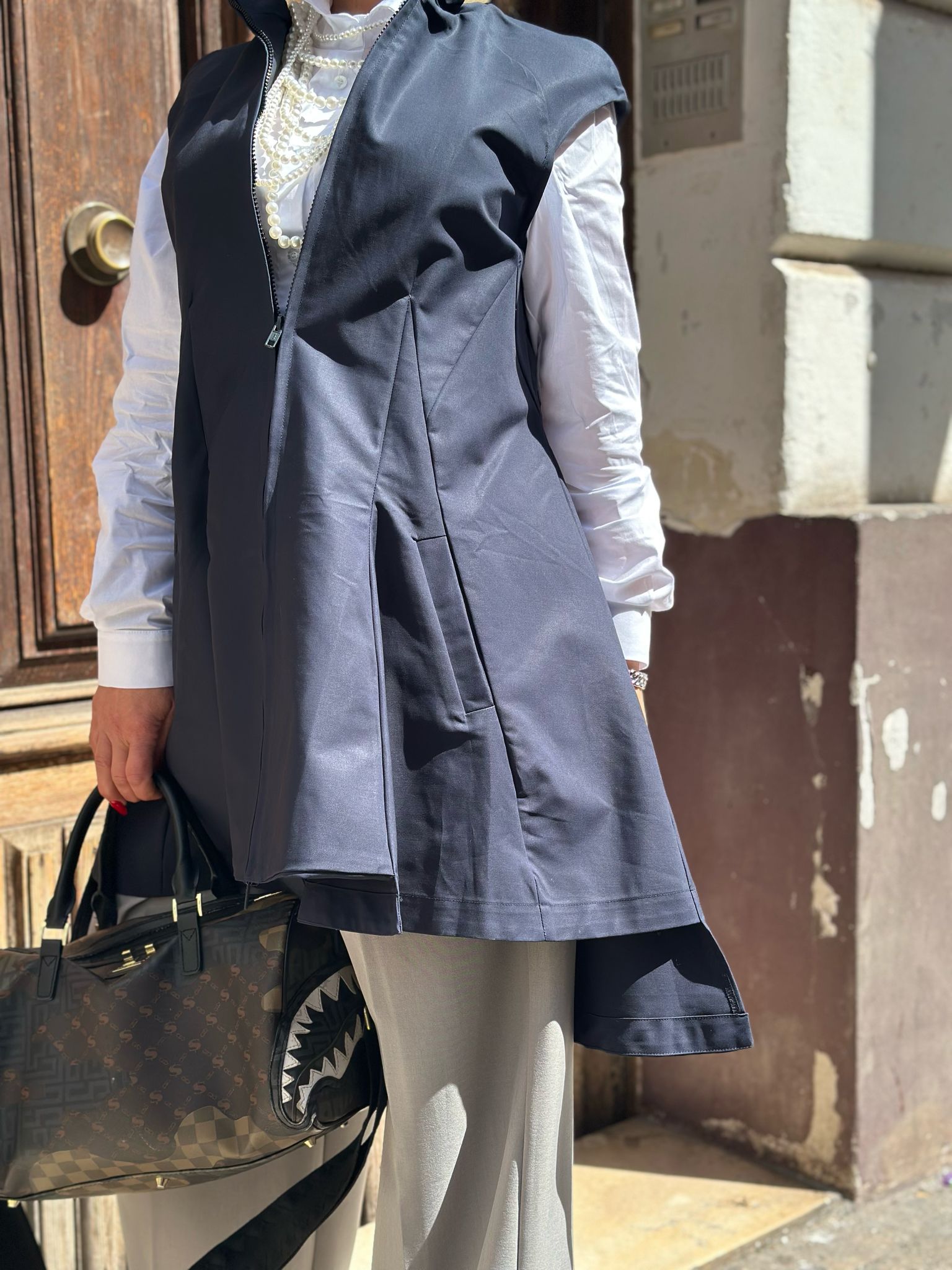 Gilet lungo tecnico
