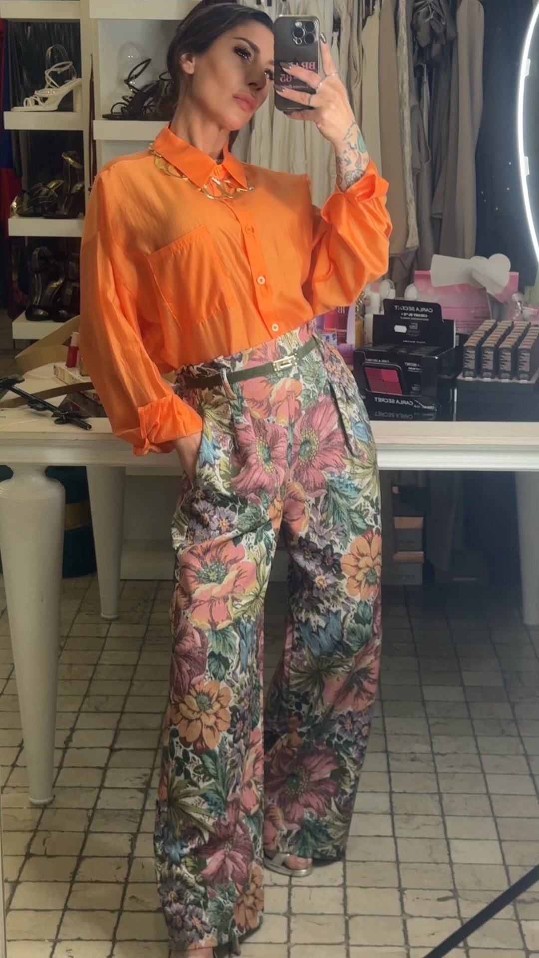 Pantalone Flowers