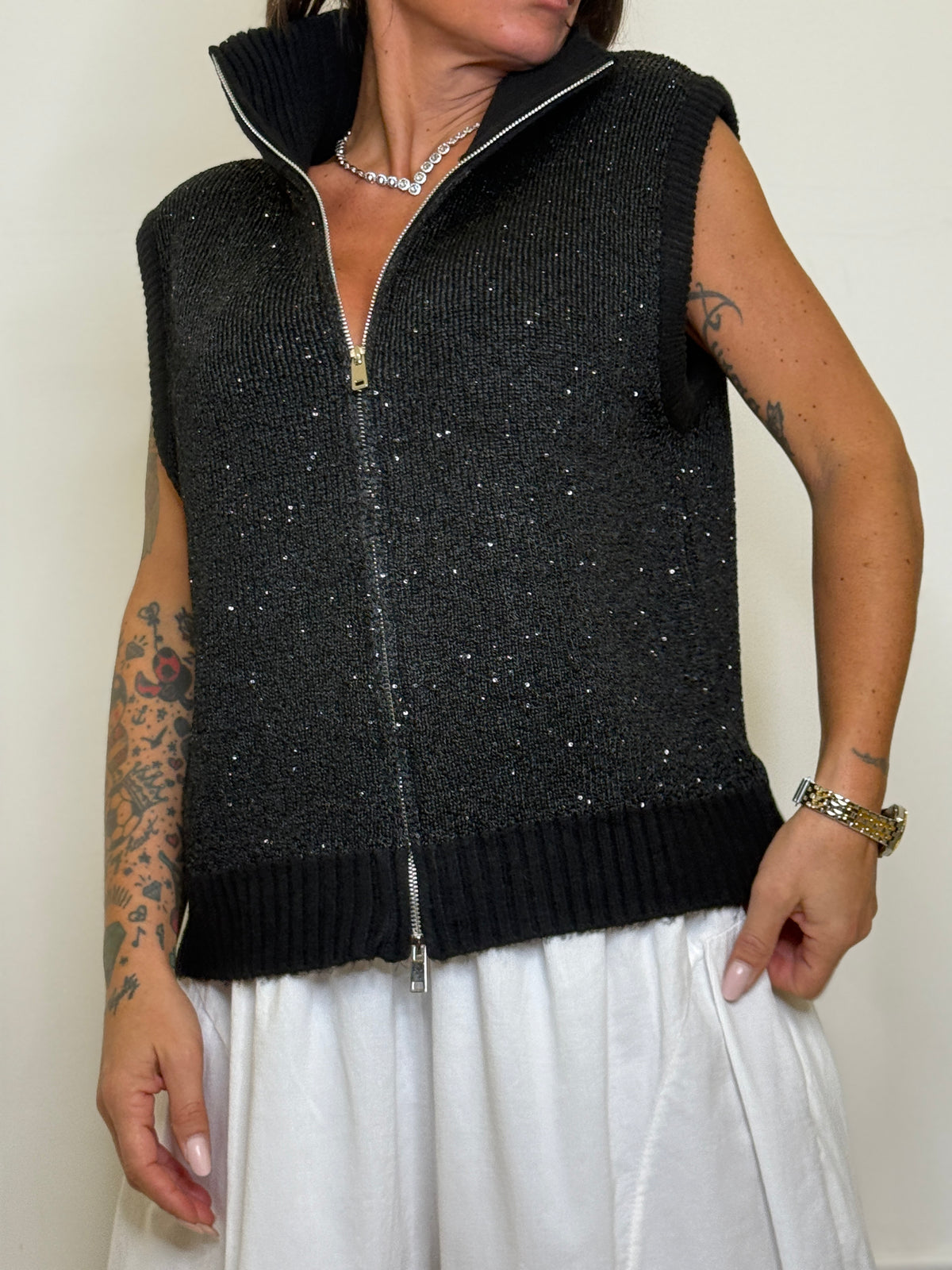 Gilet Zip Luxury