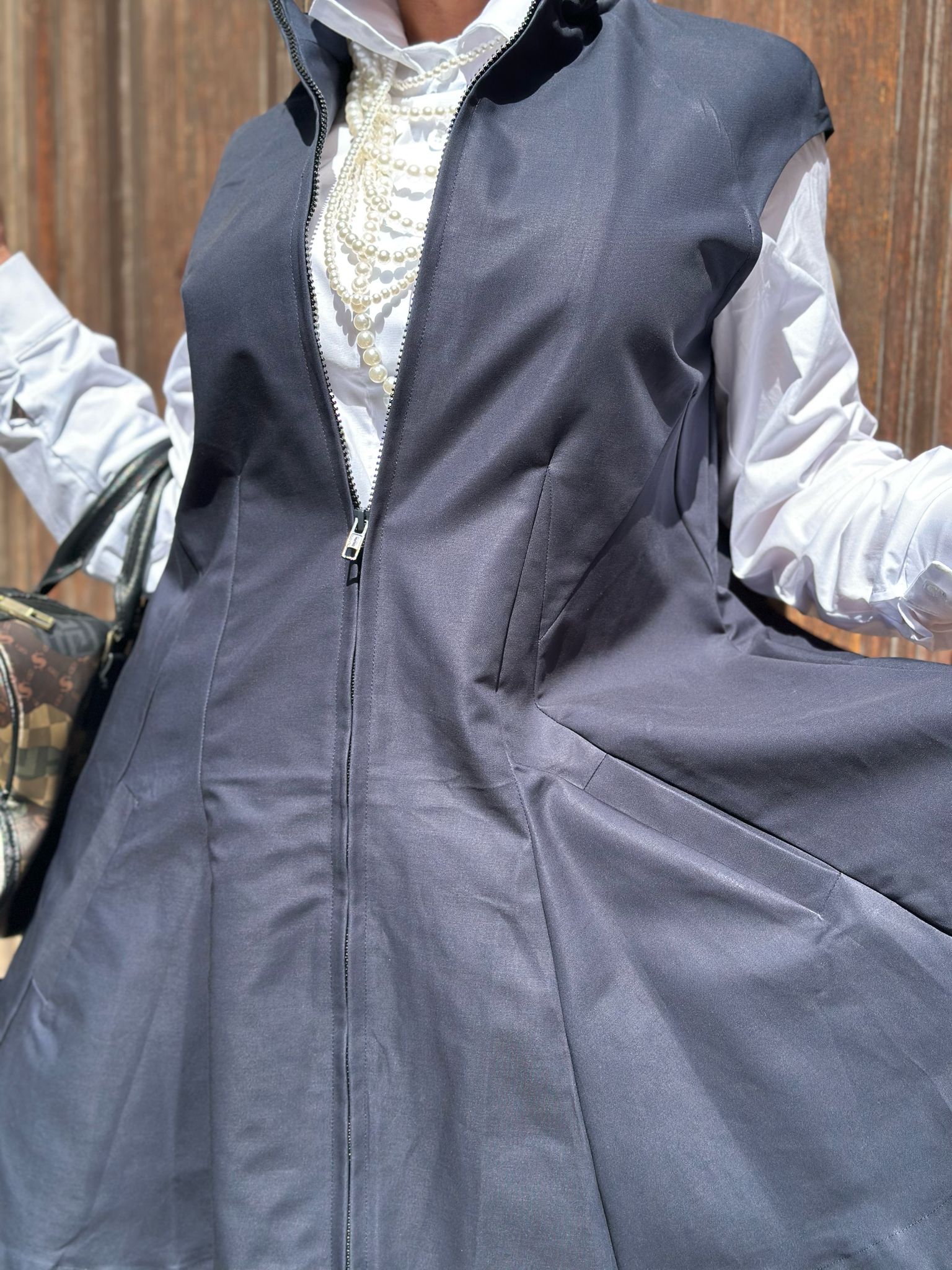 Gilet lungo tecnico