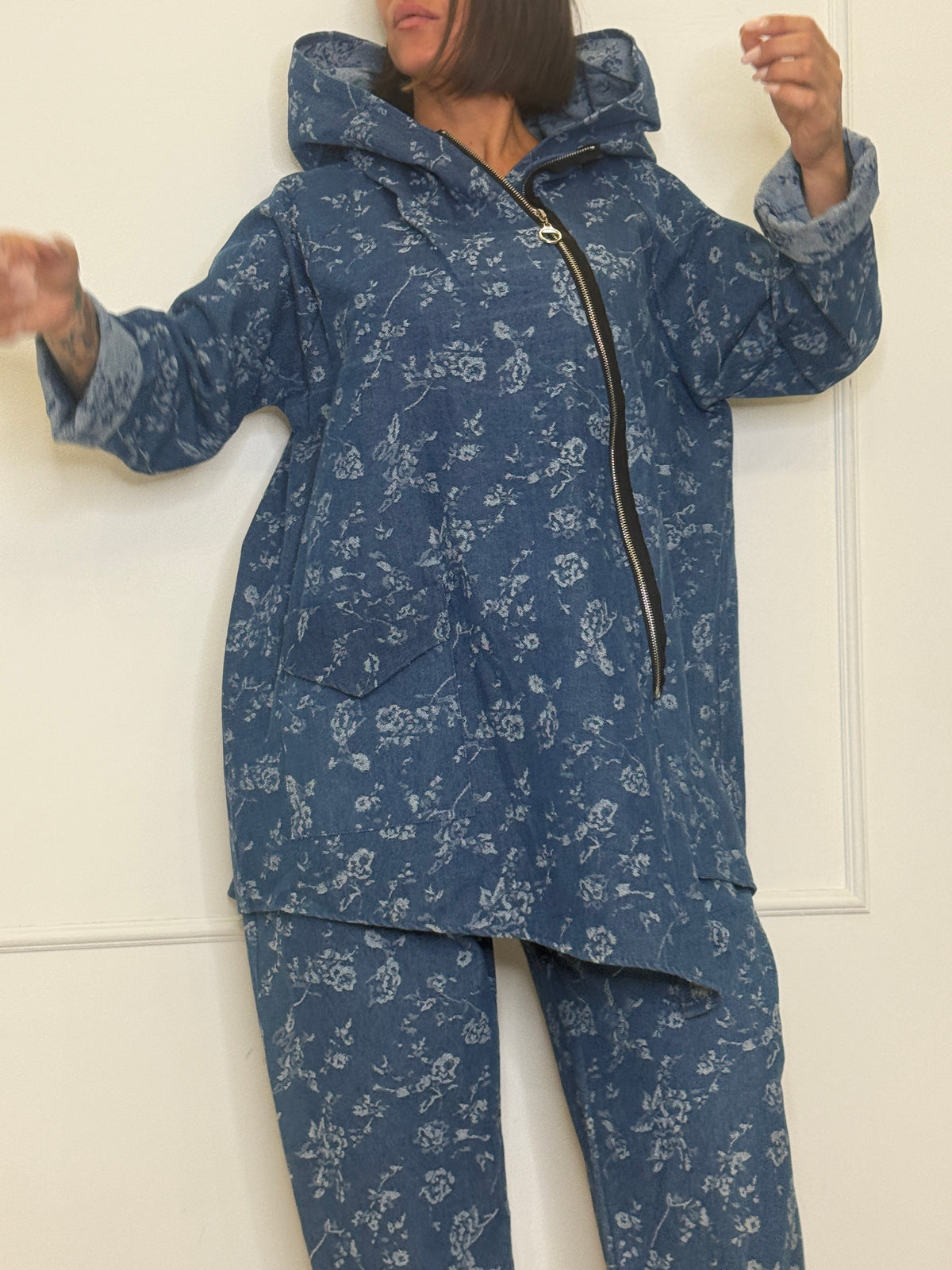 Completo Bloom Denim Wendy Trendy