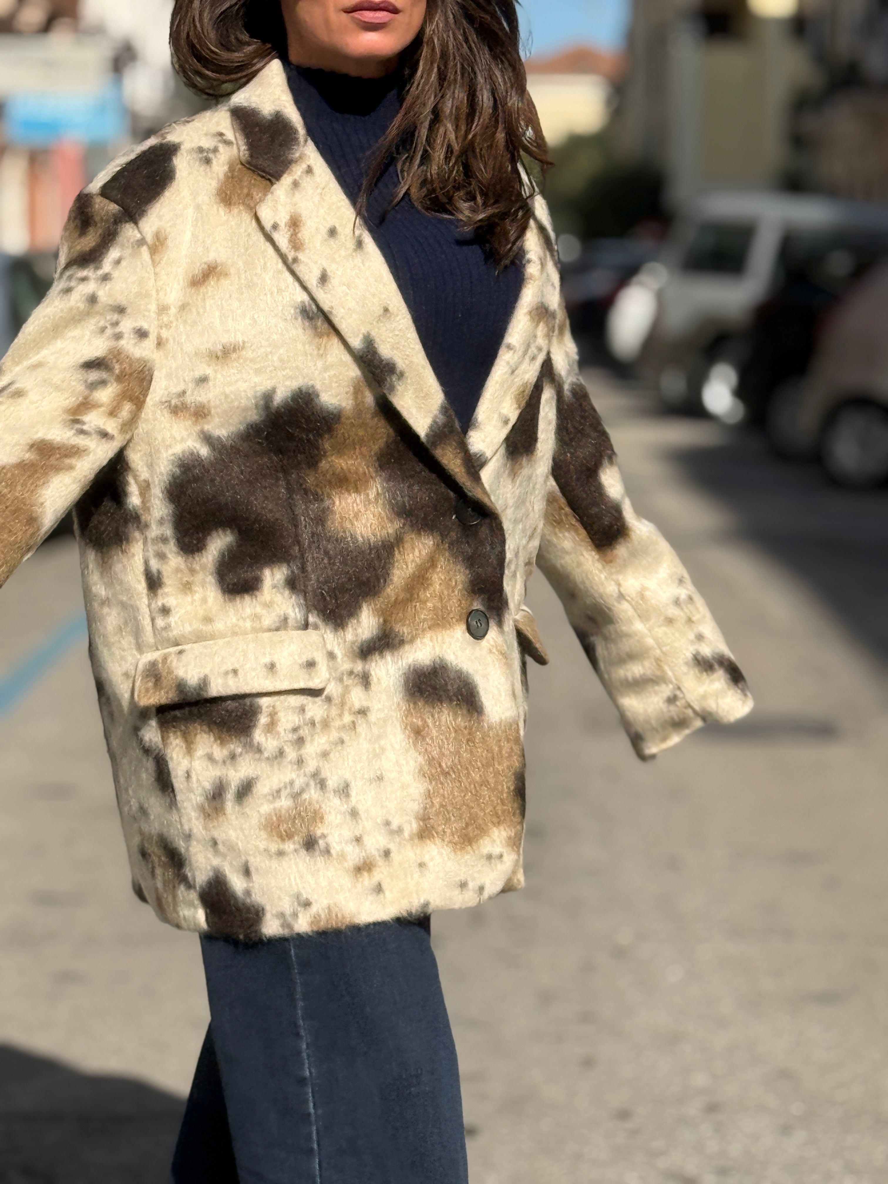 Giacca In Panno lumina