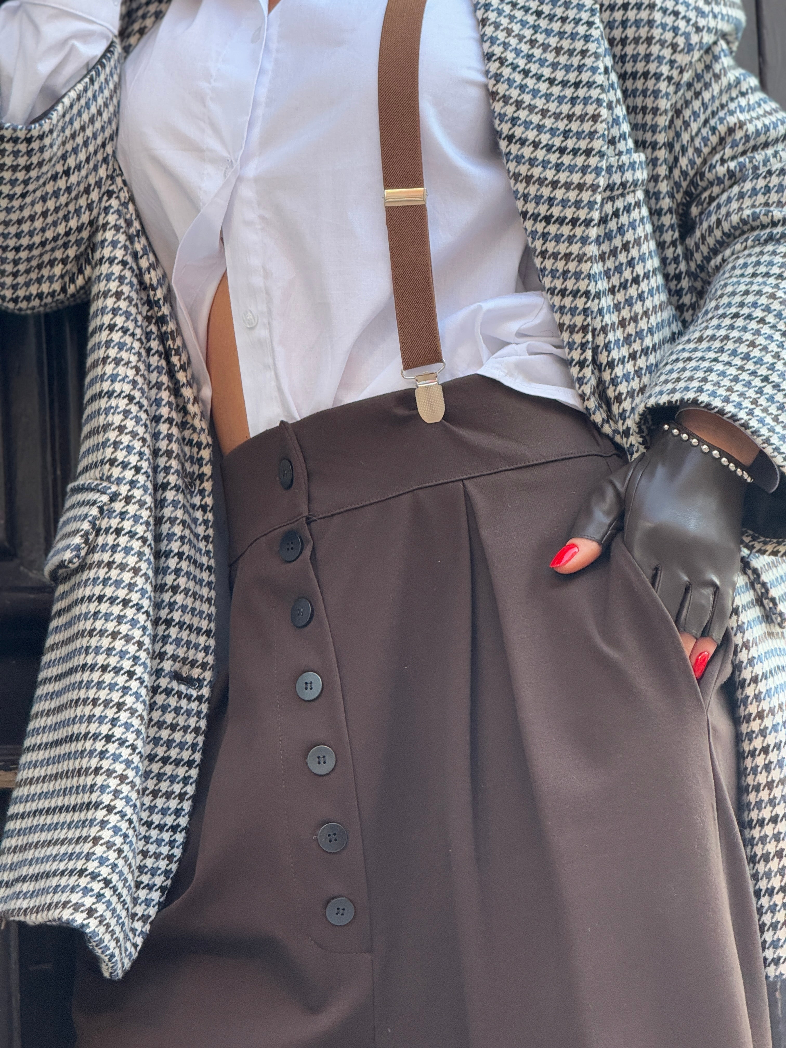 Giacca Blazer pied de poul