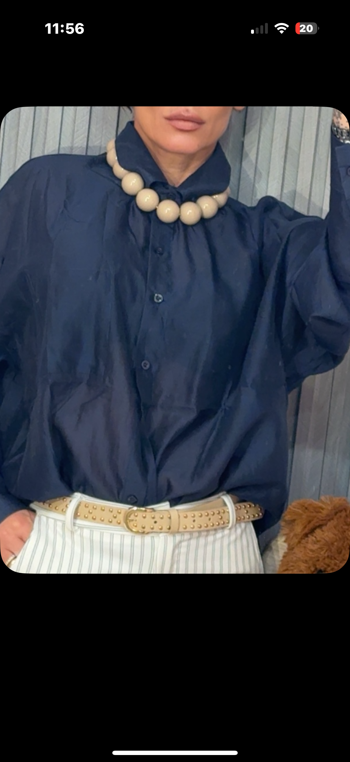 Camicia velata