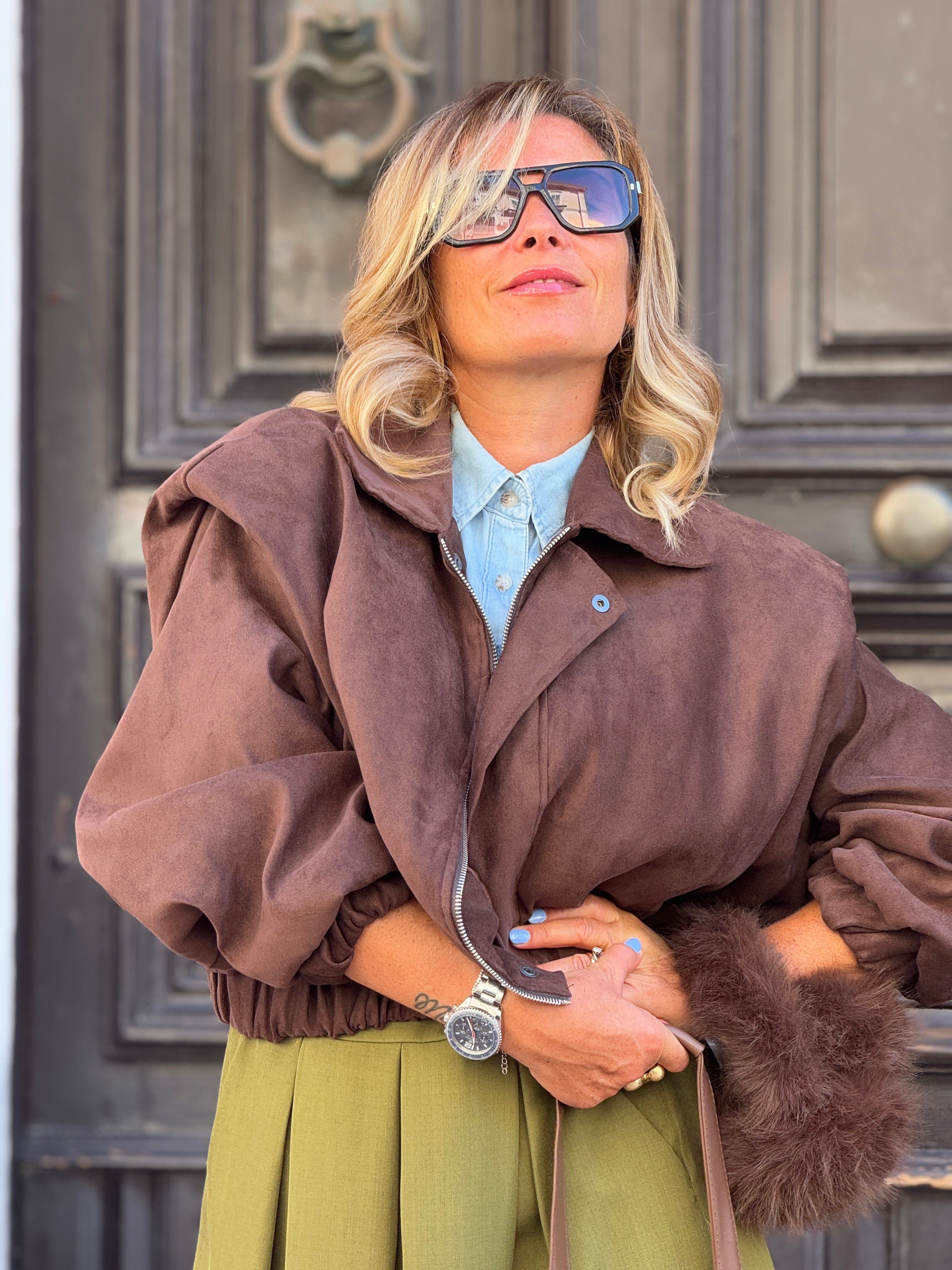 Bomber Marianna Brown