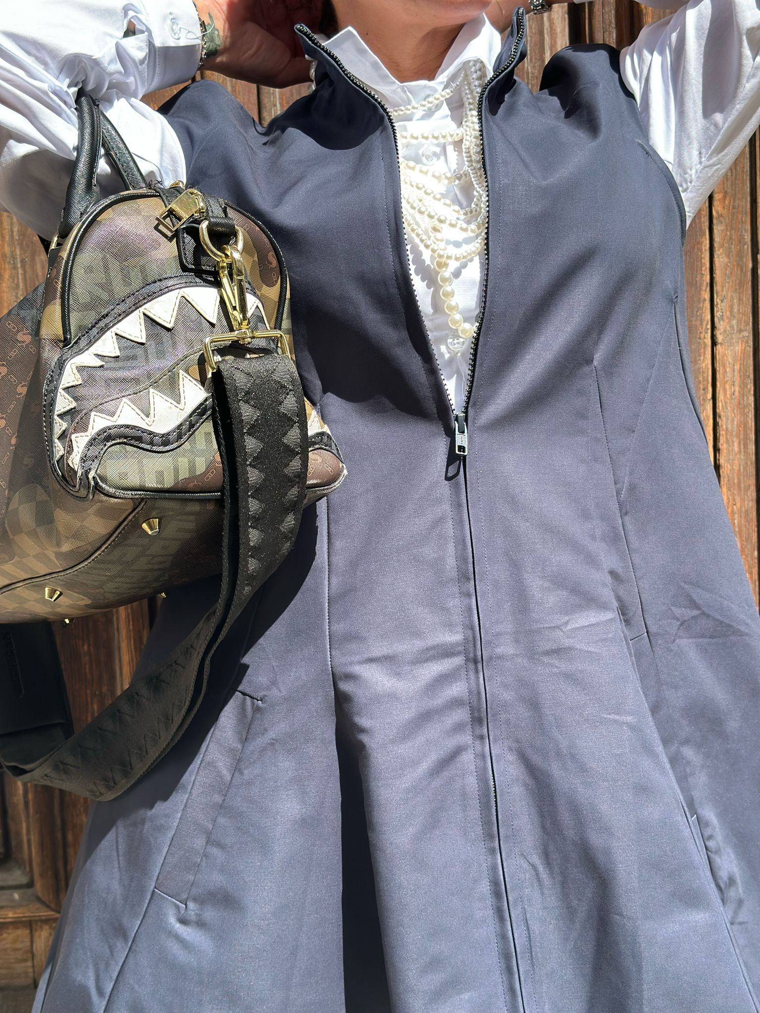 Gilet lungo tecnico