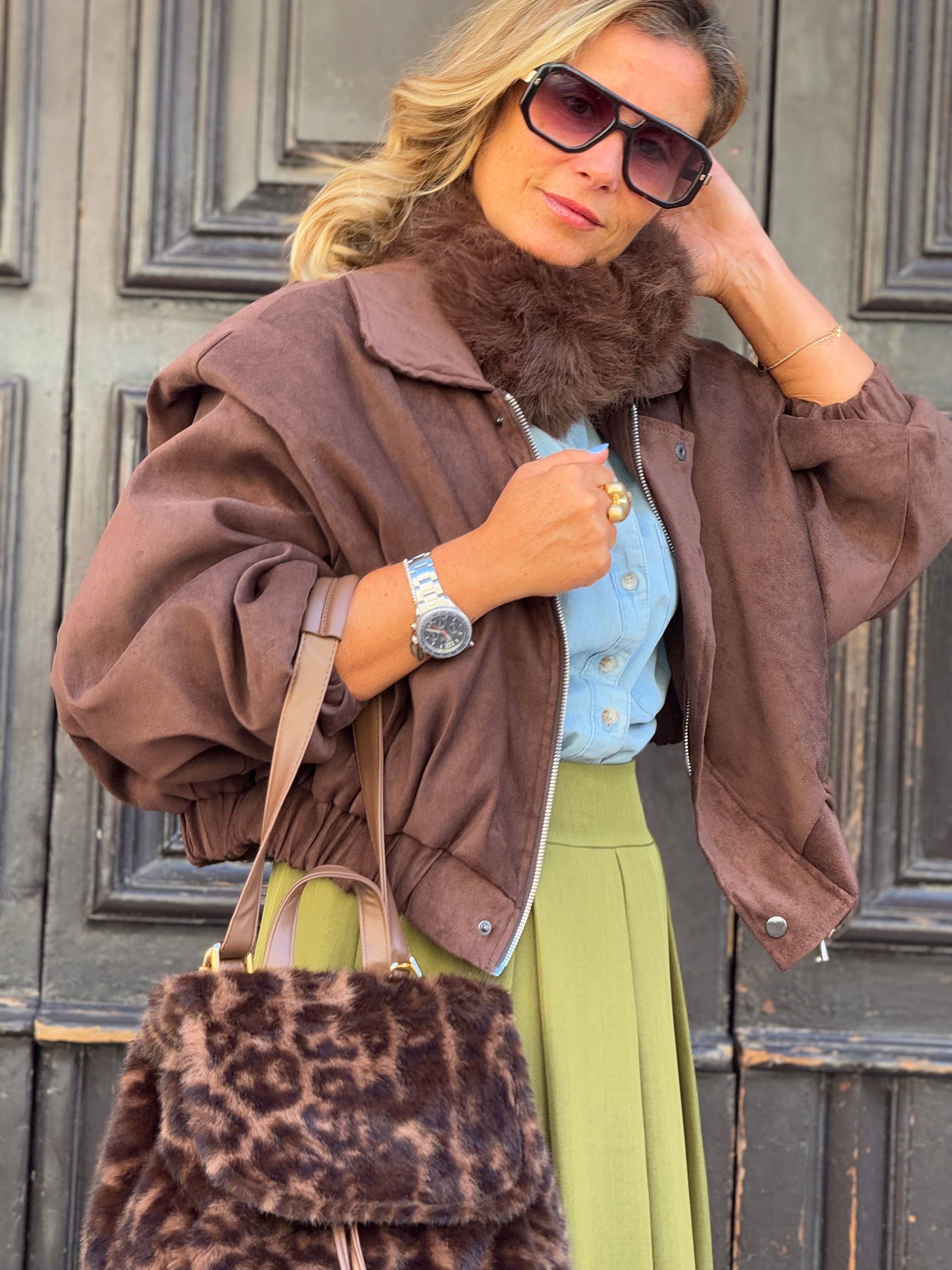 Bomber Marianna Brown