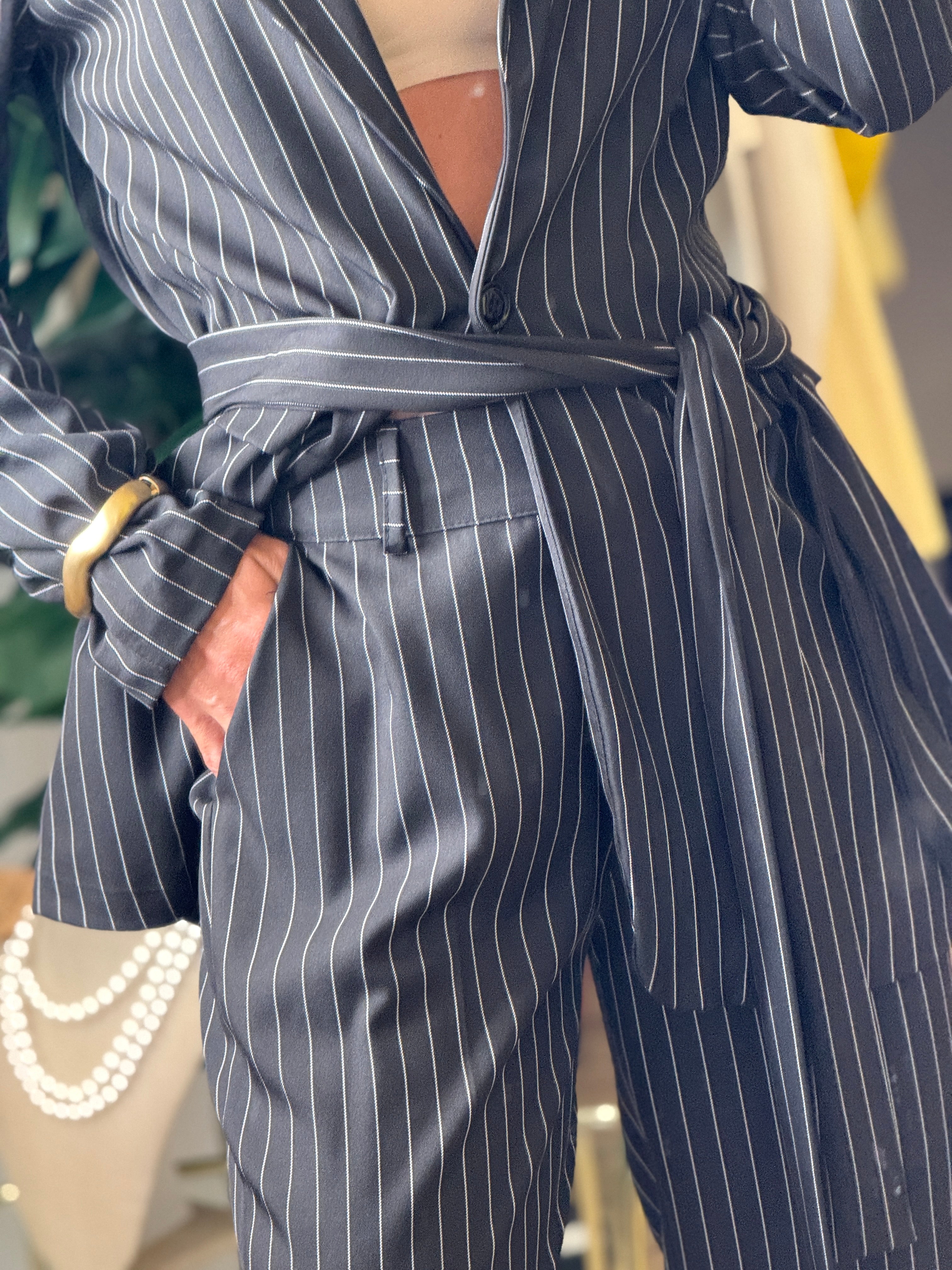 Tailleur Gessato