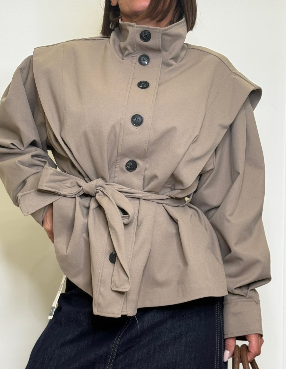 Giacca Trench Cape