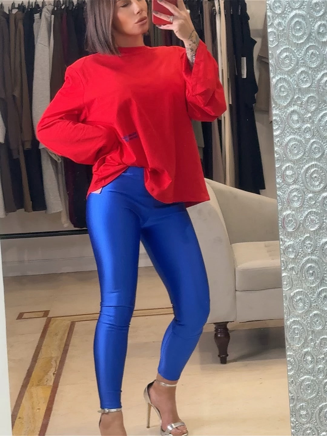 Leggins Felpato Lucido