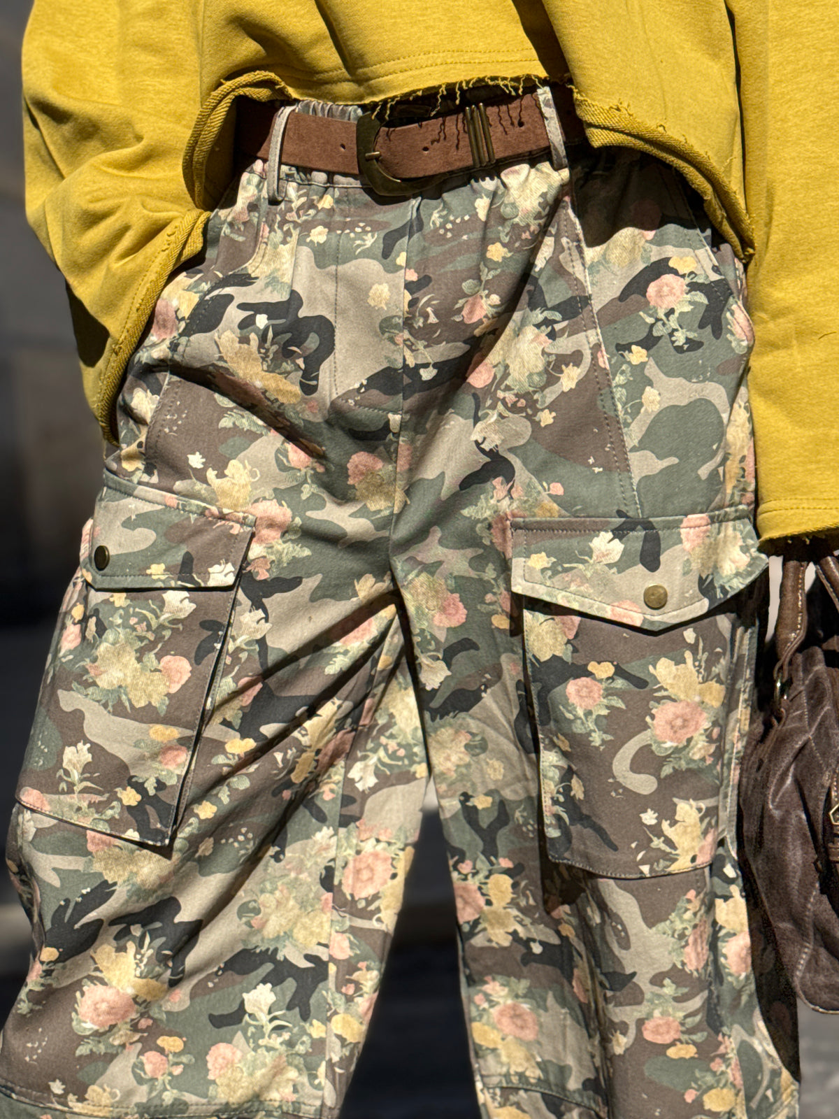 Pantalone WILD FLOWER CARGO