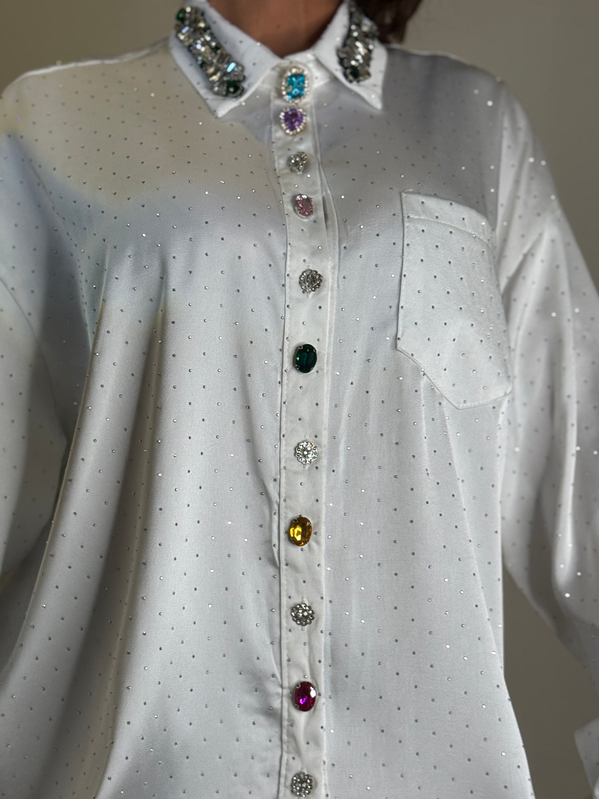 Camicia Crystal White