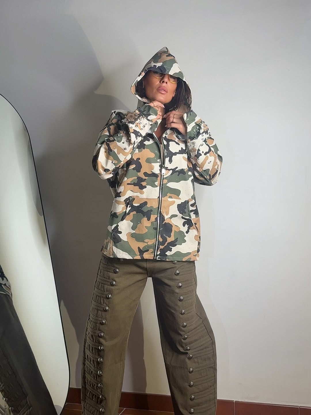 Giacca Camouflage Luxury