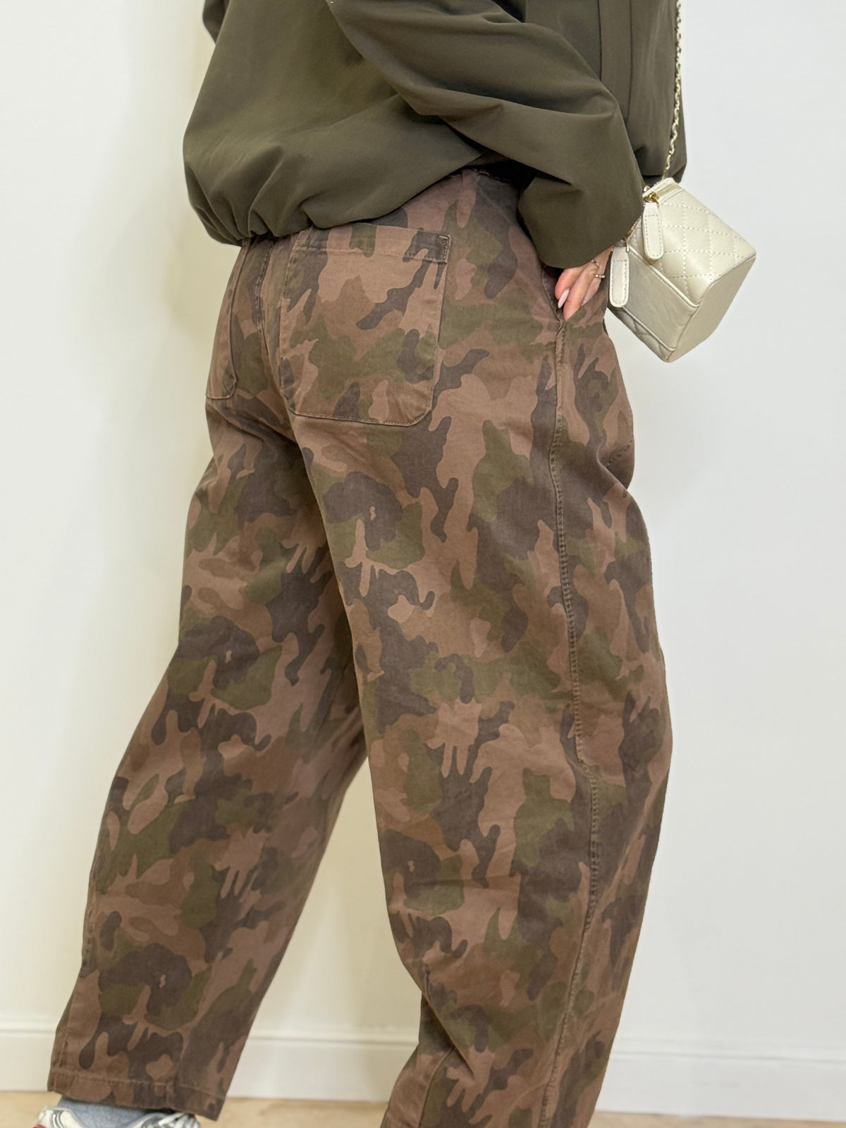 Pantalone Army chic