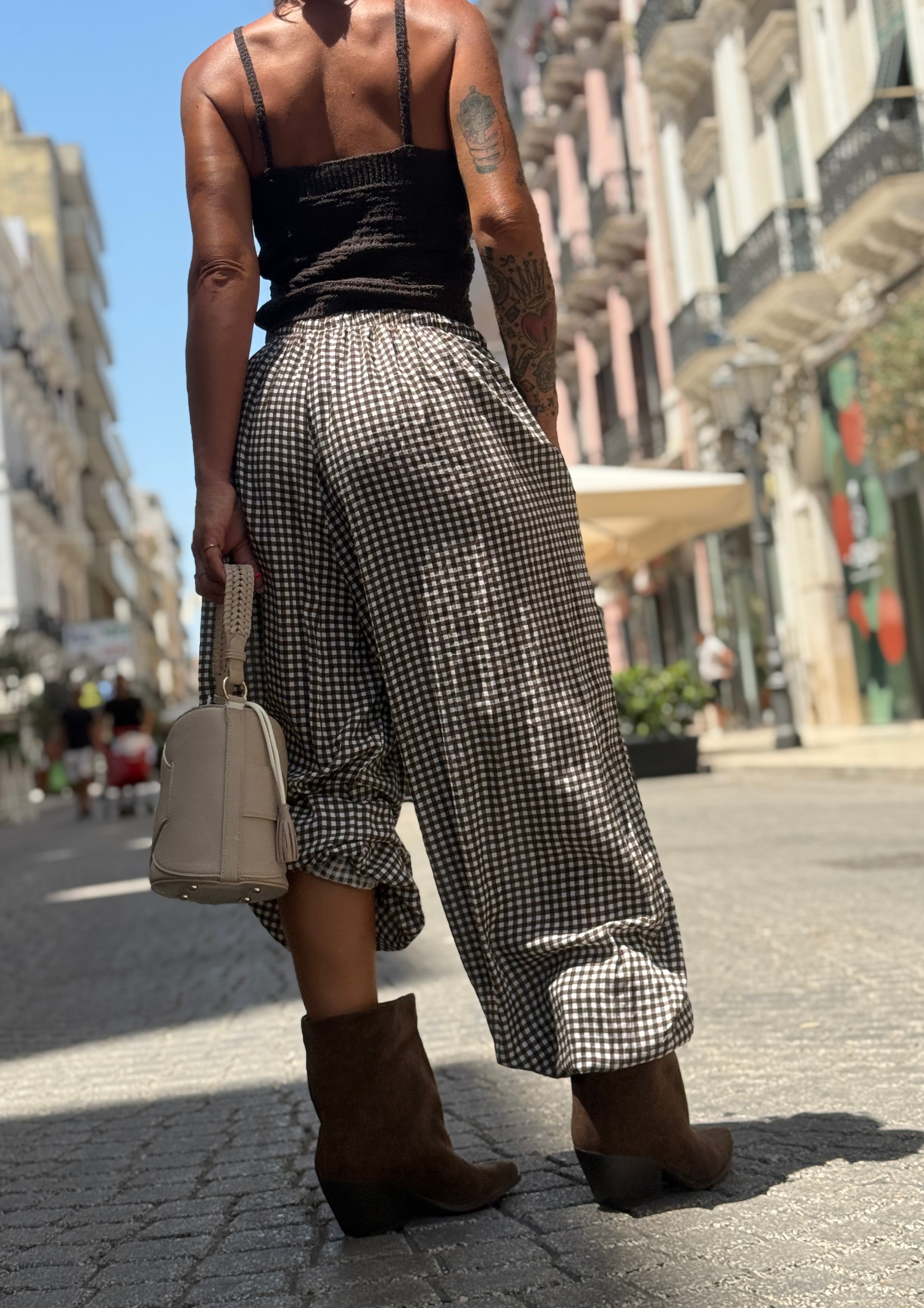 Pantalone Quadretti