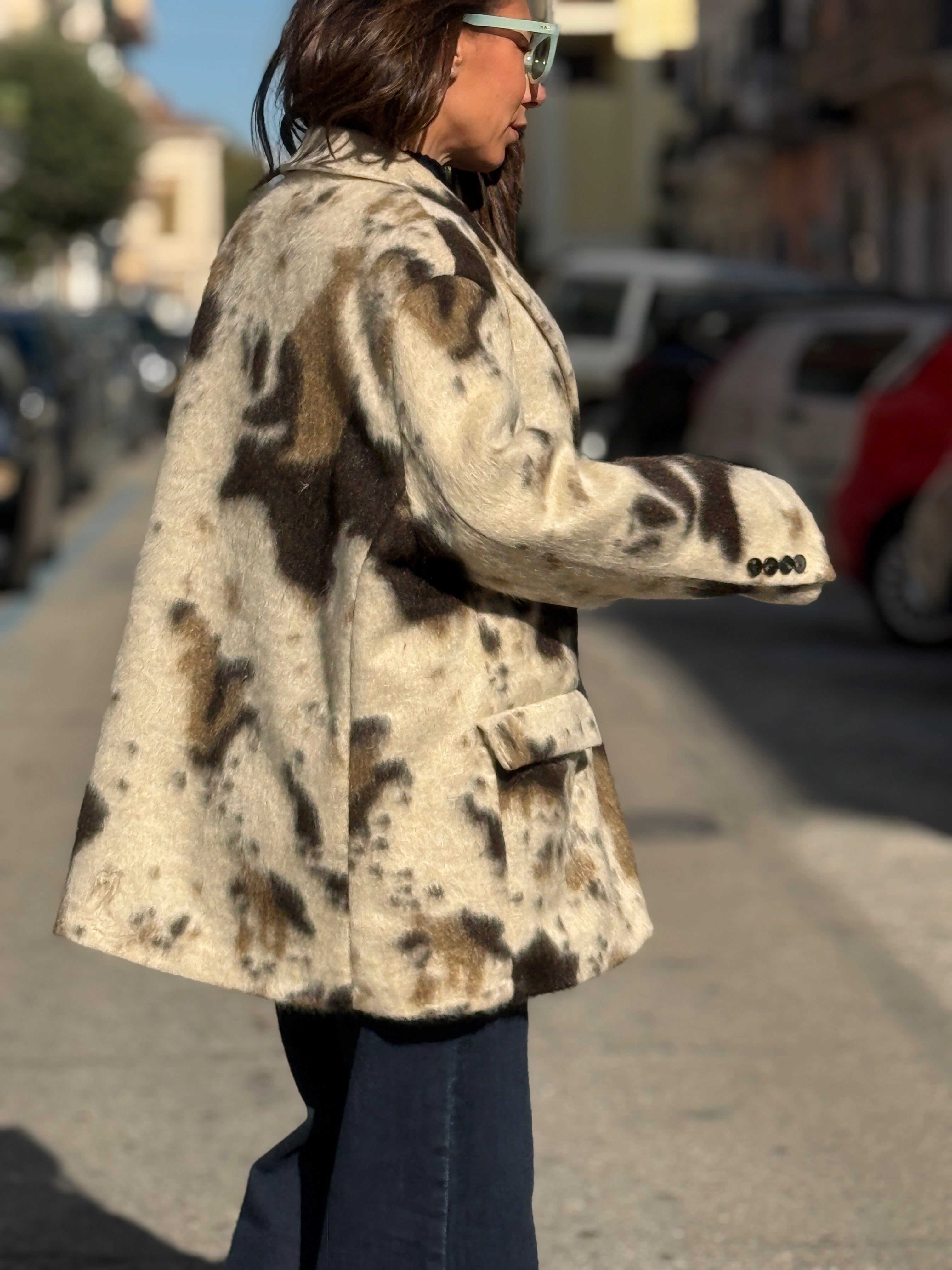 Giacca In Panno lumina