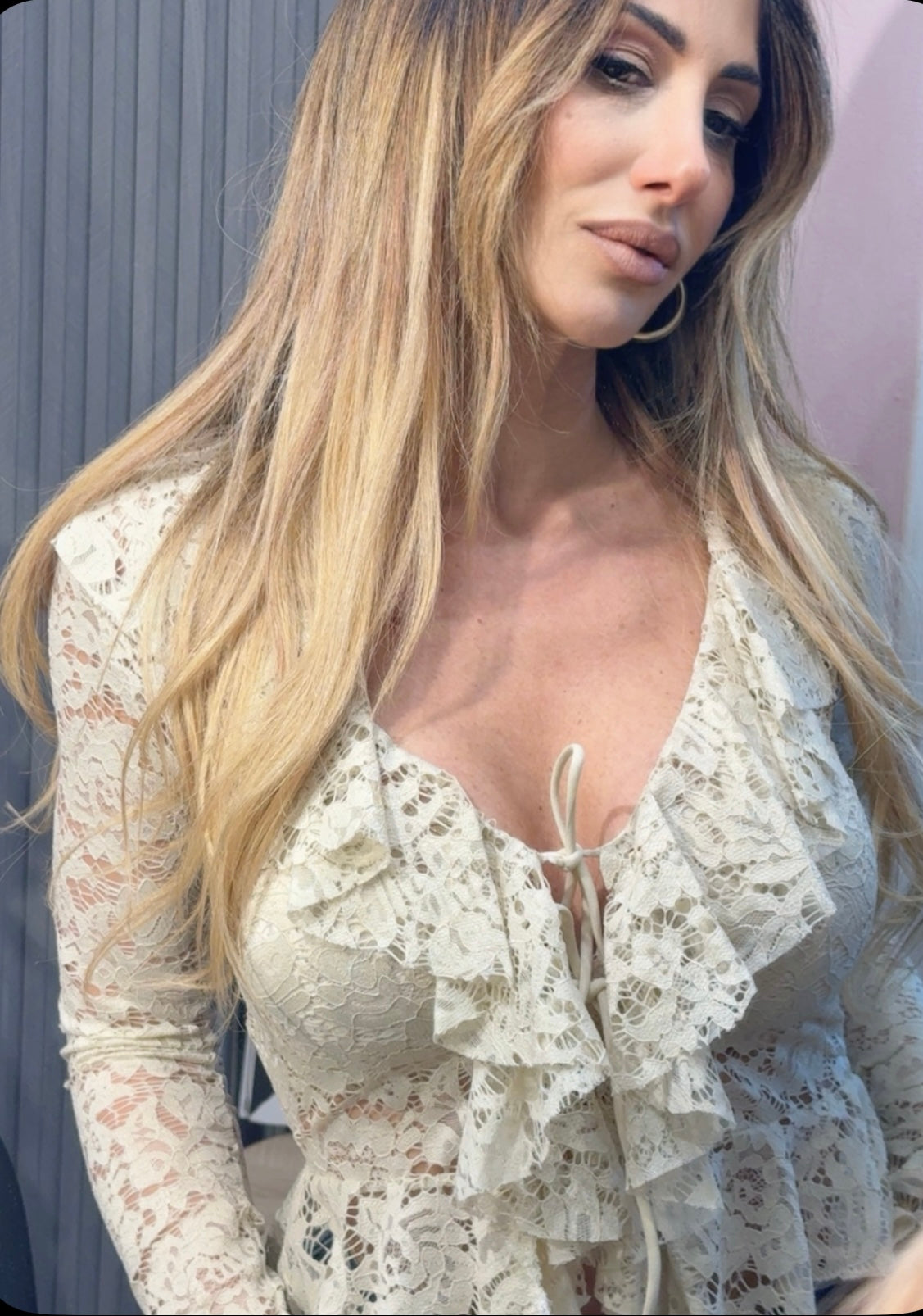 Maglia pizzo Daniela