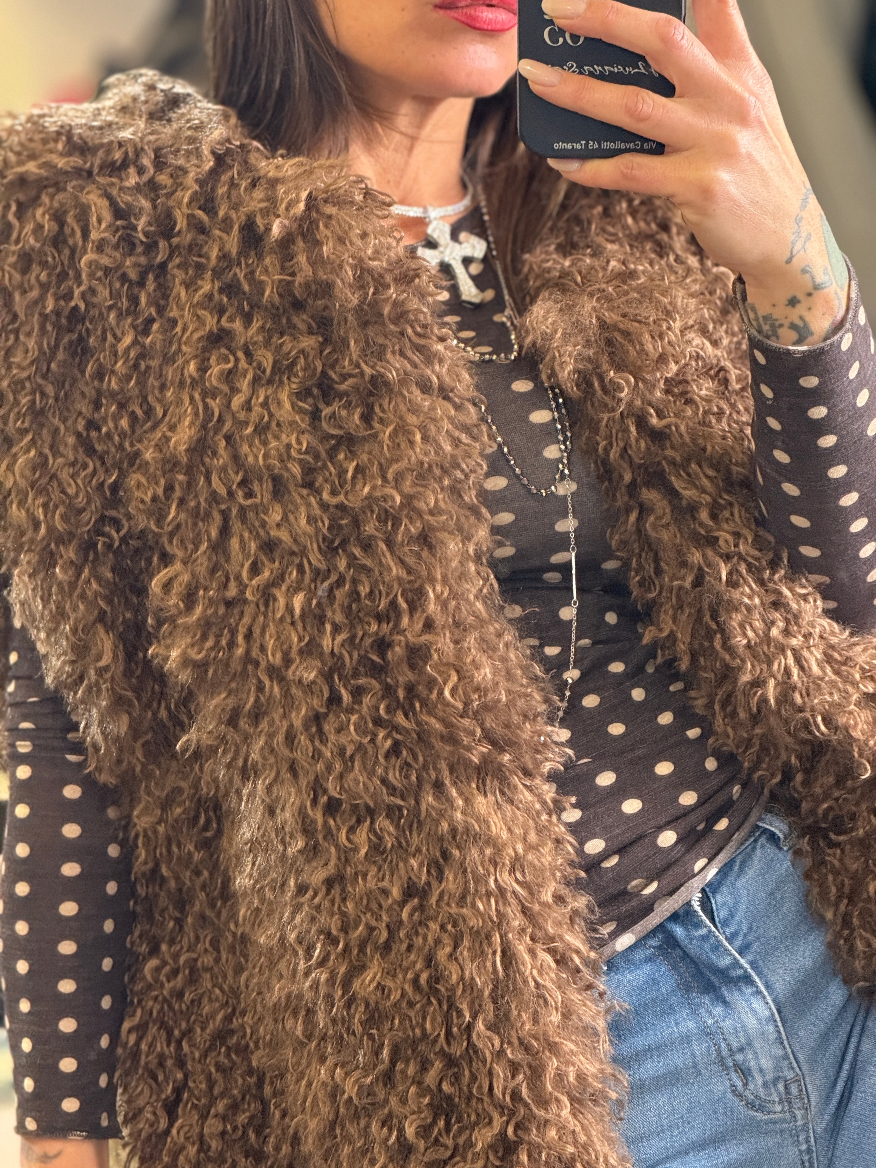 Pelliccia Smanicata Mongolia