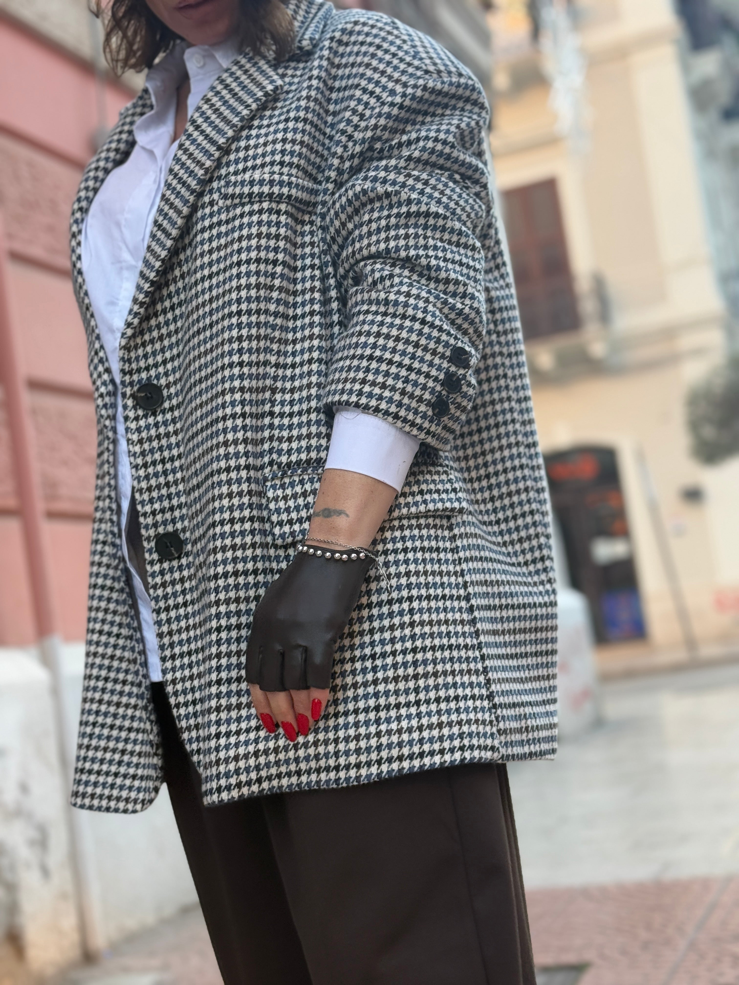 Giacca Blazer pied de poul