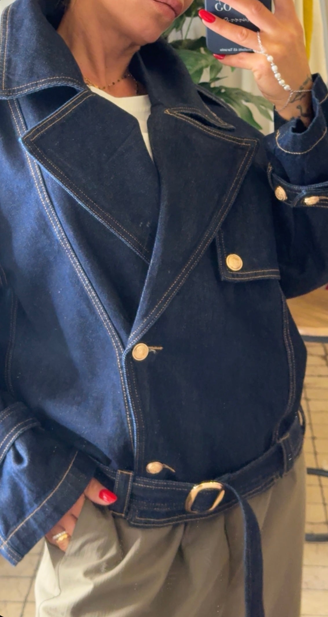 Giacca Denim