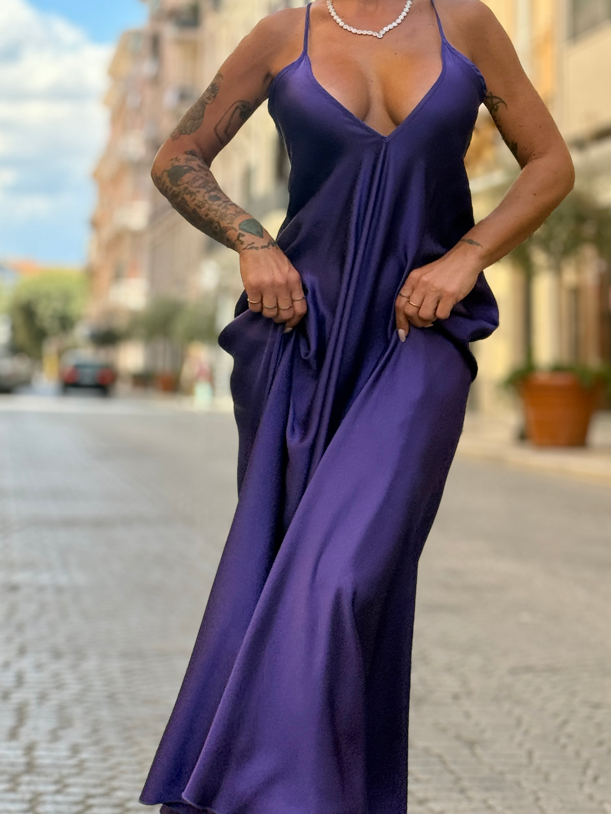 Abito Greta Viola