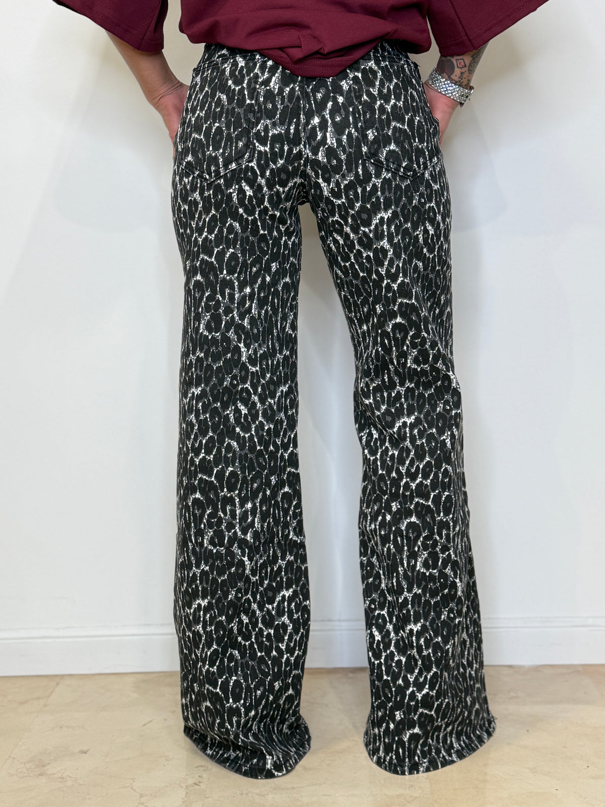 Denim Animalier Black