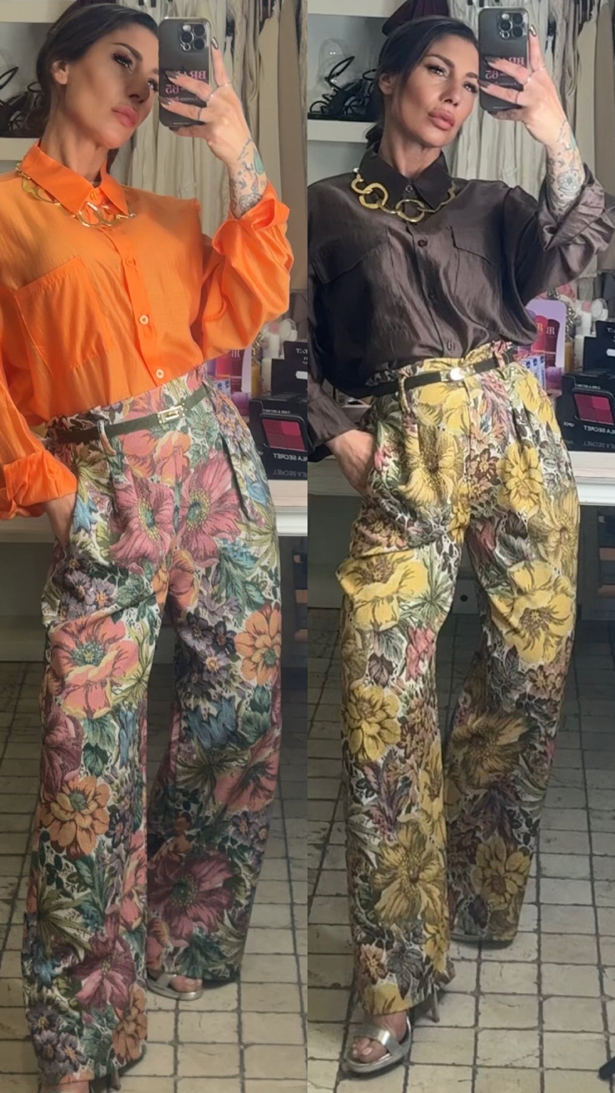 Pantalone Flowers