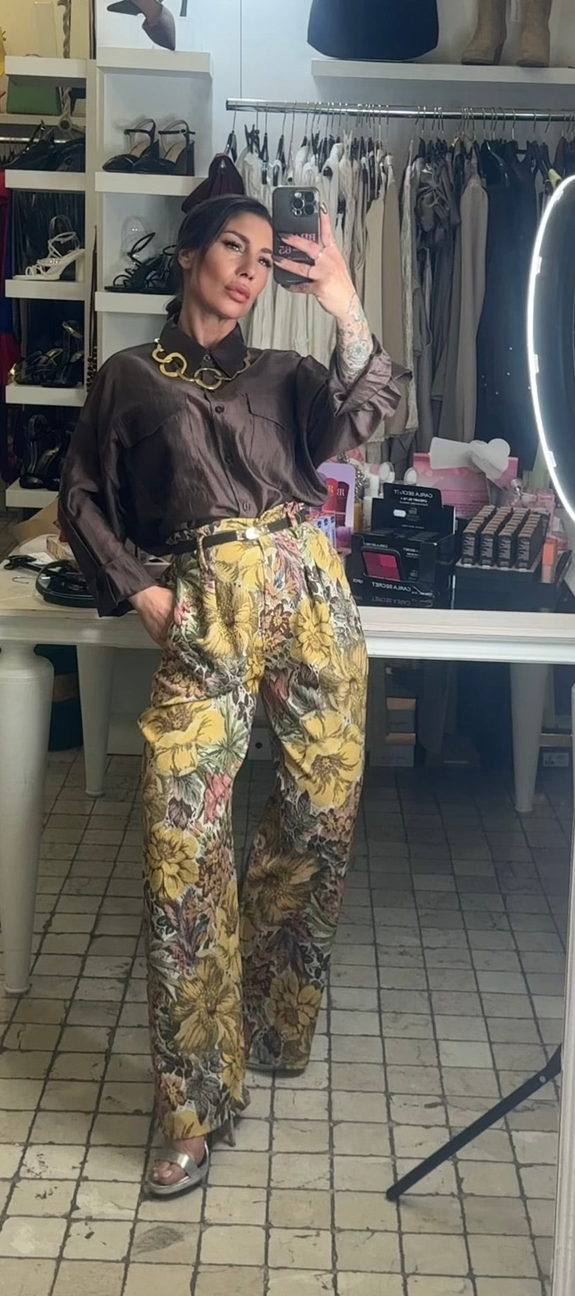 Pantalone Flowers