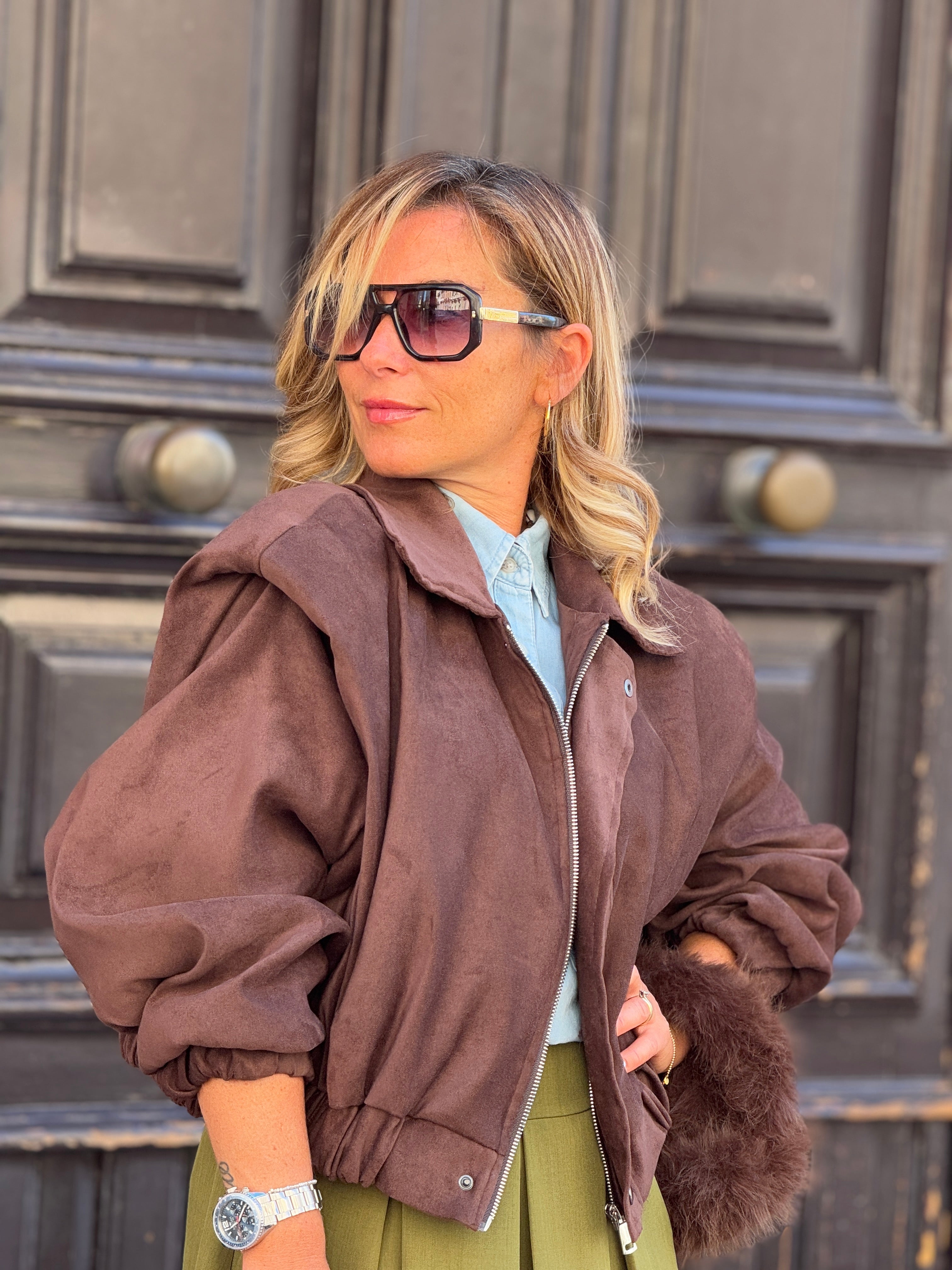 Bomber Marianna Brown