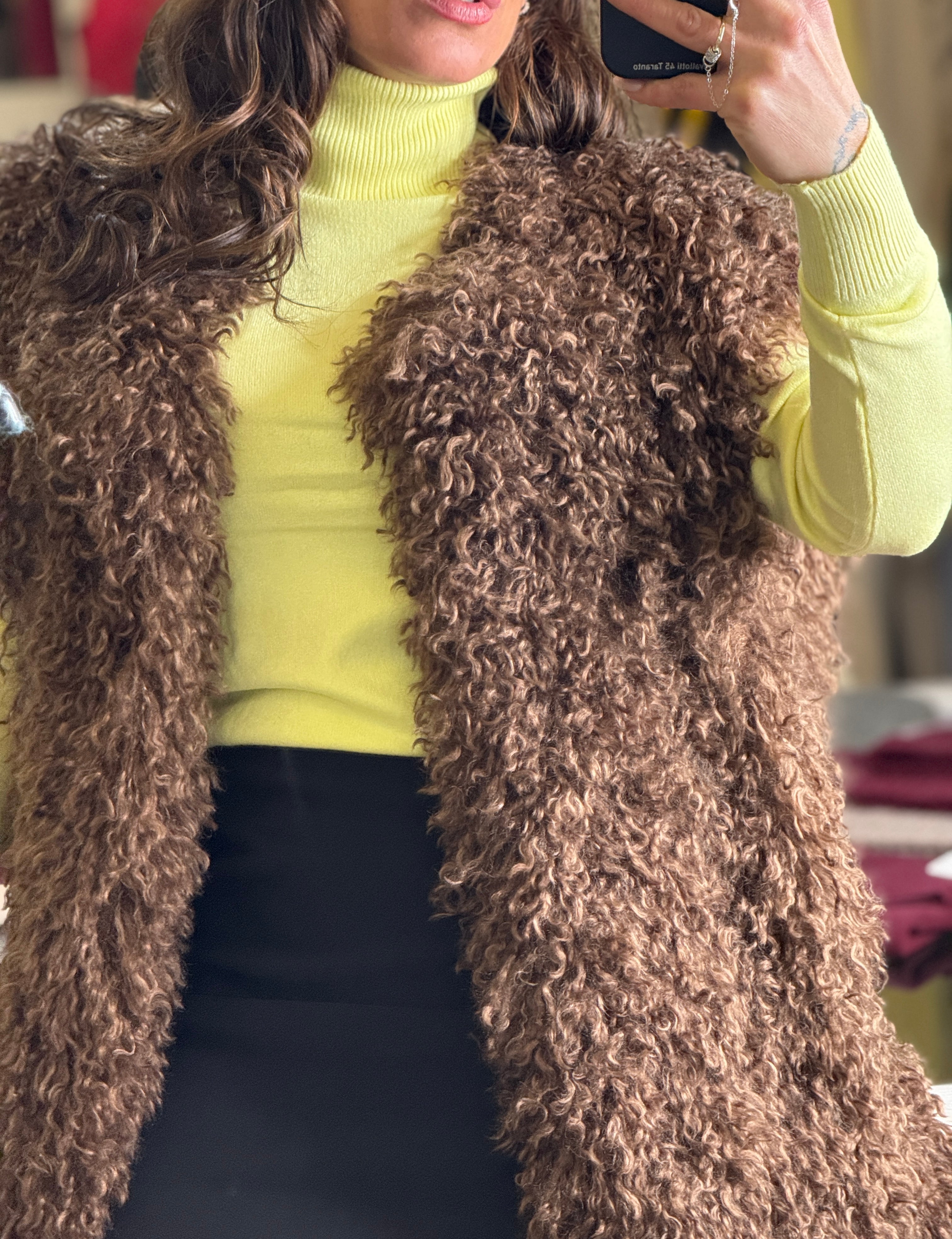 Pelliccia Smanicata Mongolia