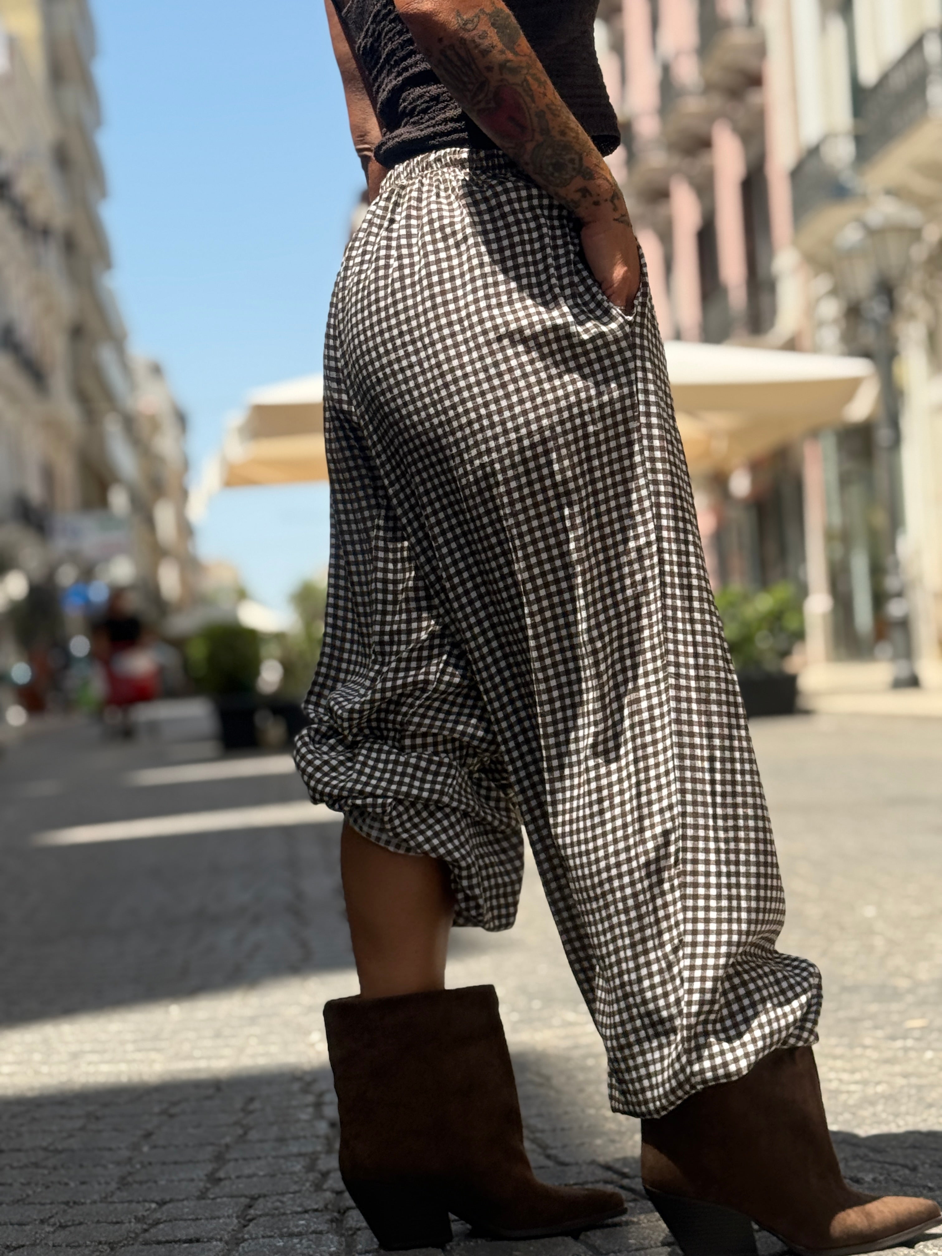 Pantalone Quadretti