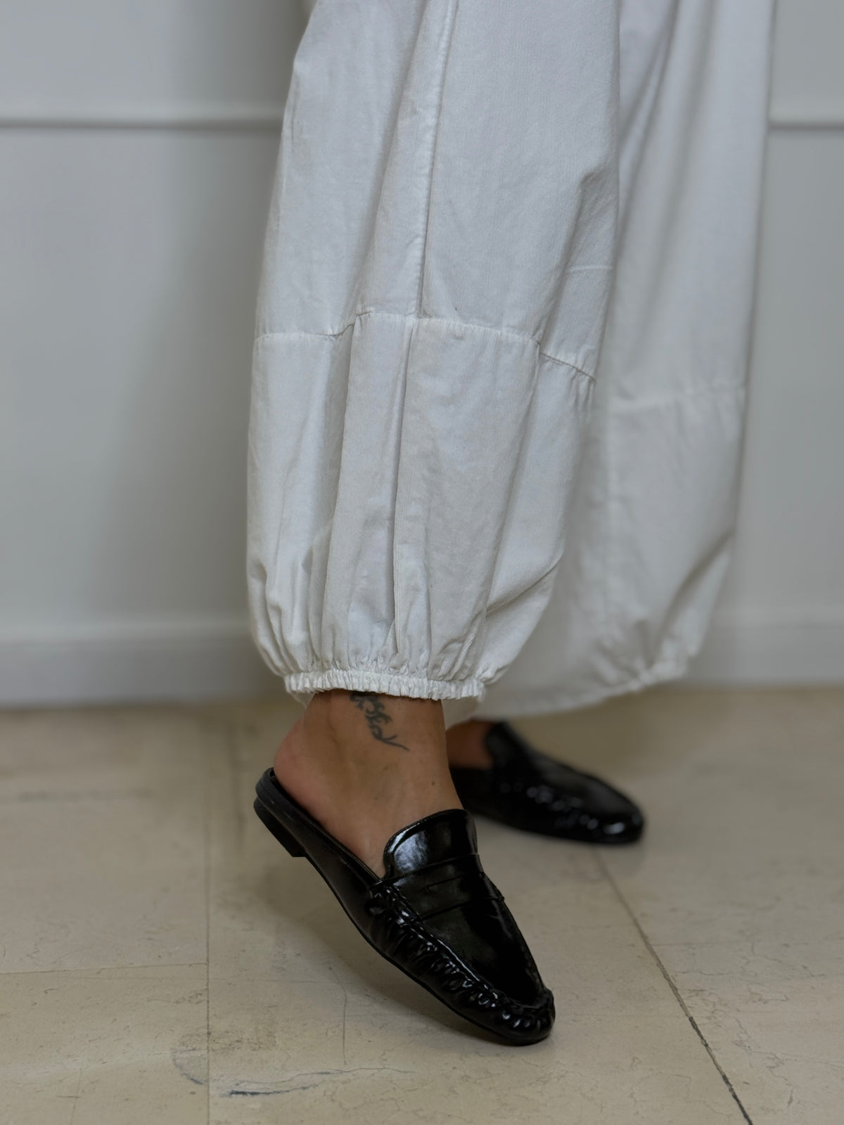 Pantalone Fluffy White