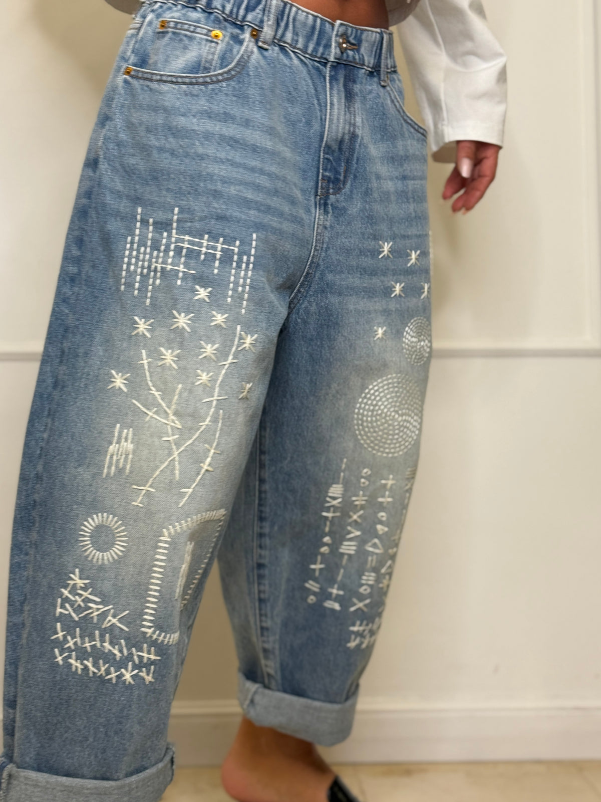 Jeans Stitch Wendy Trendy