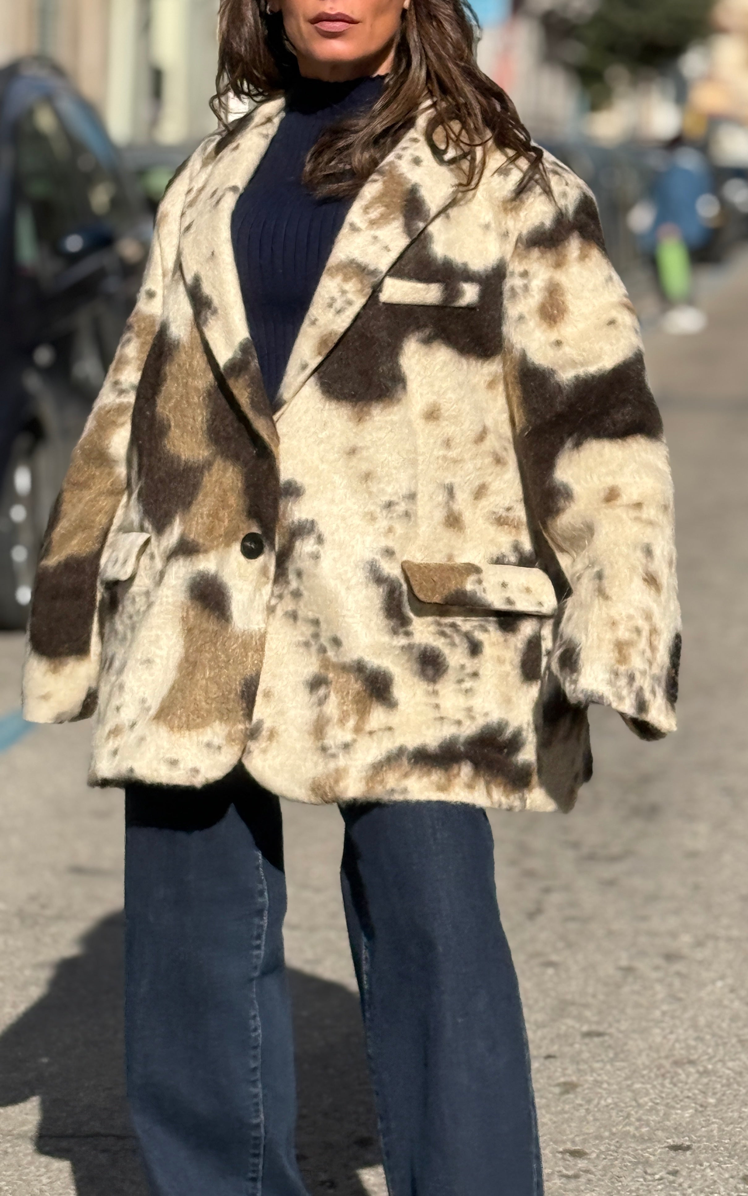 Giacca In Panno lumina