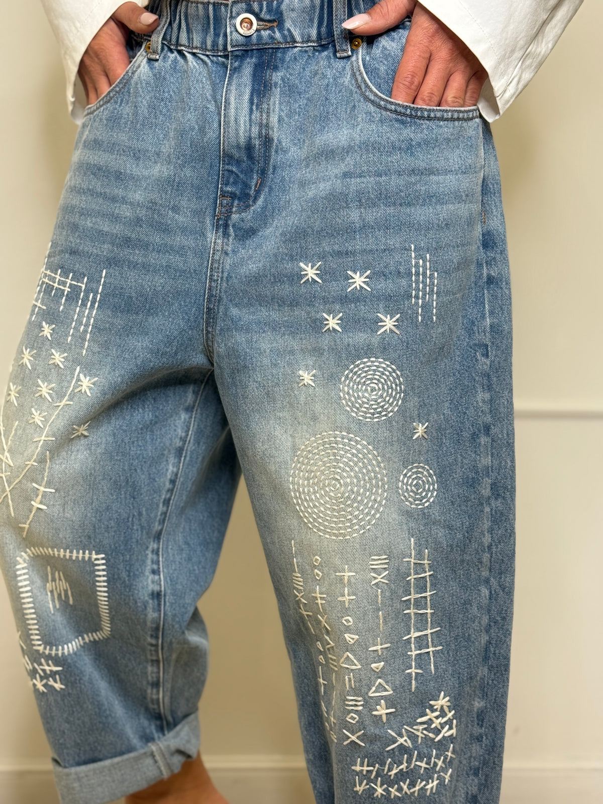 Jeans Stitch Wendy Trendy