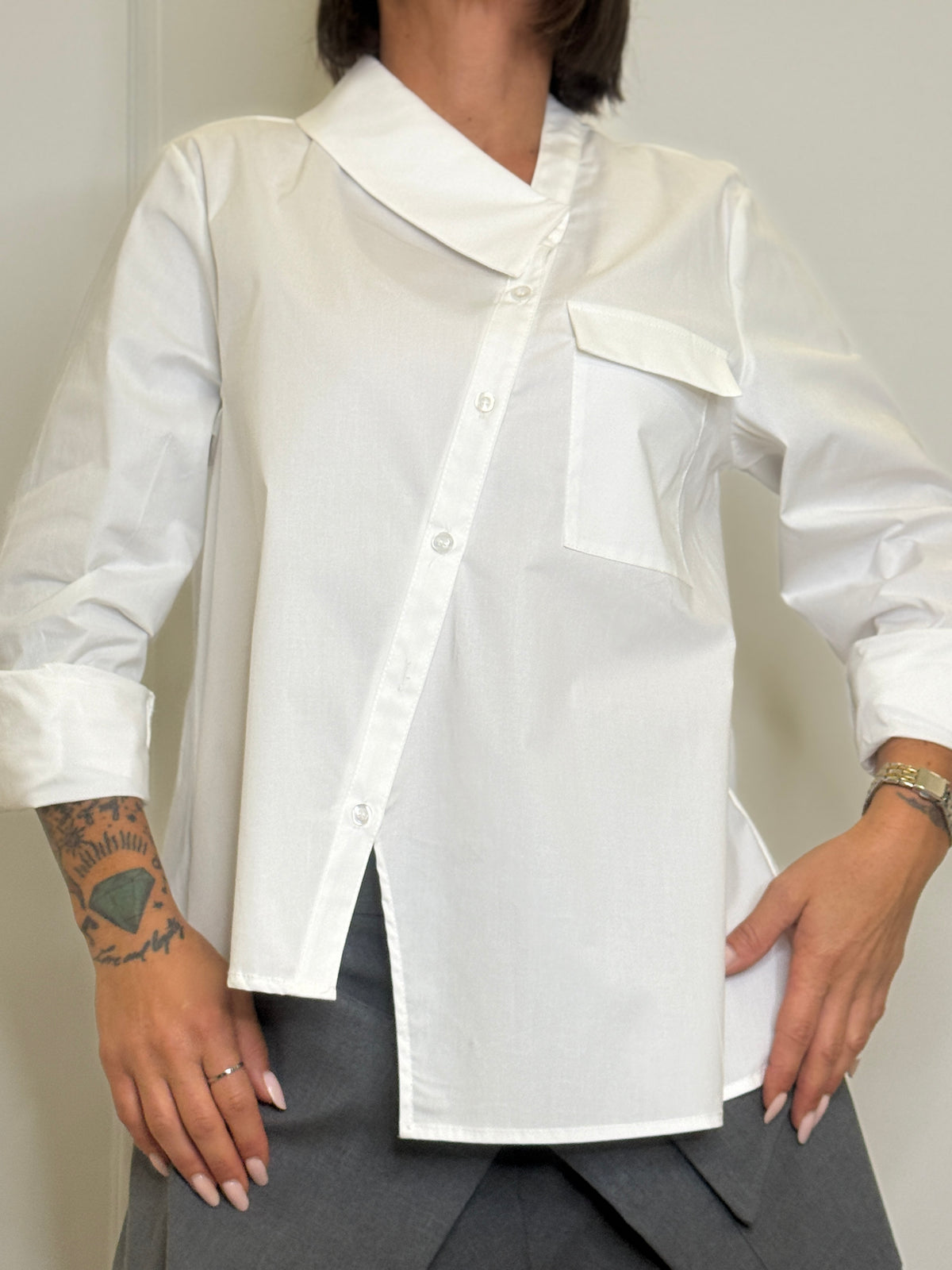 Camicia Obliqua Wendy Trendy