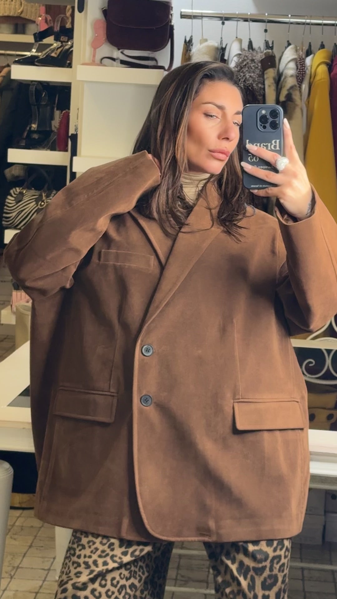 Giacca Over Lumina Danila