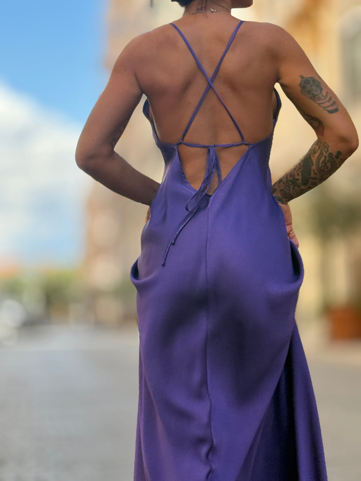 Abito Greta Viola