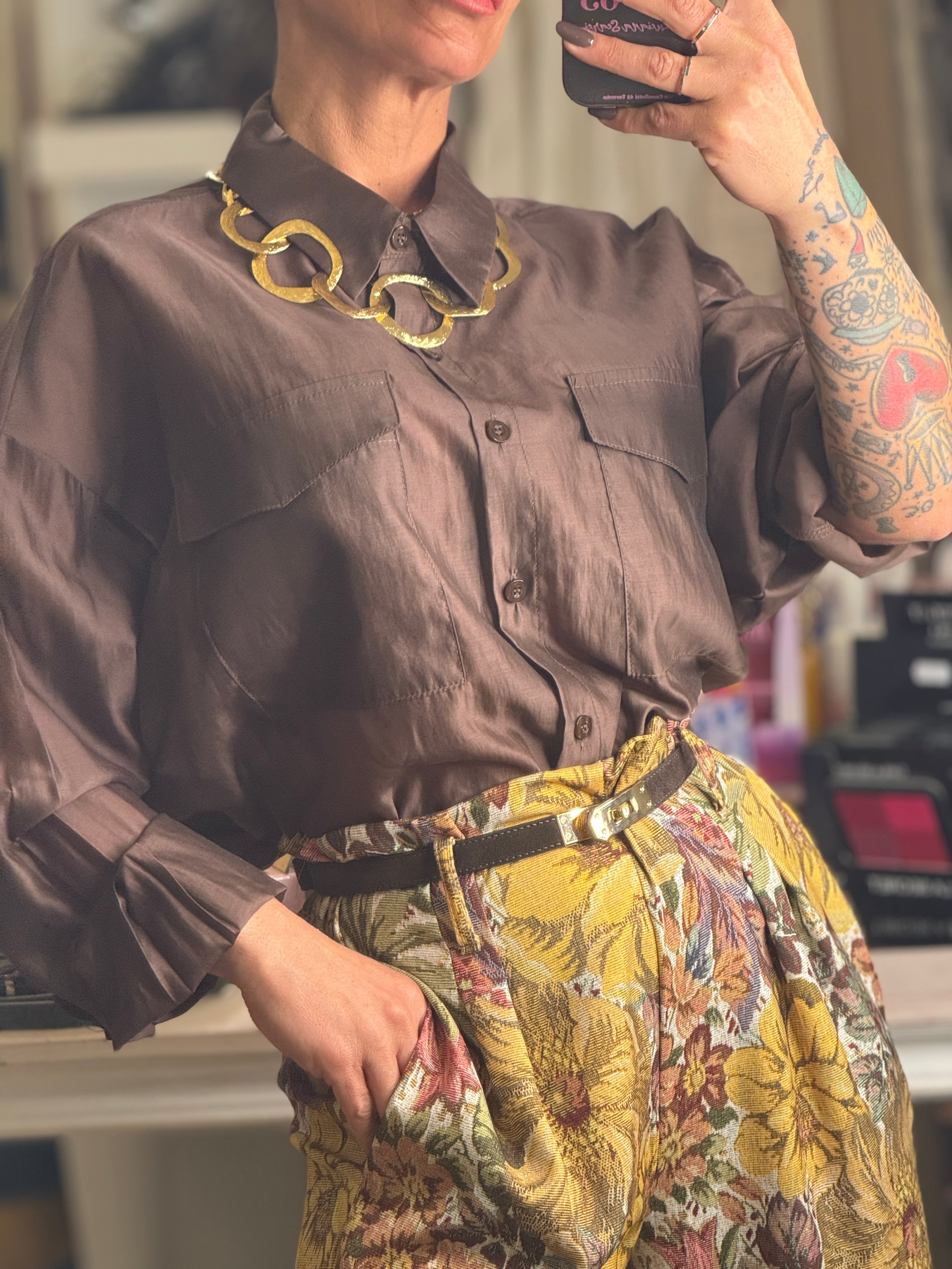 Camicia Saten