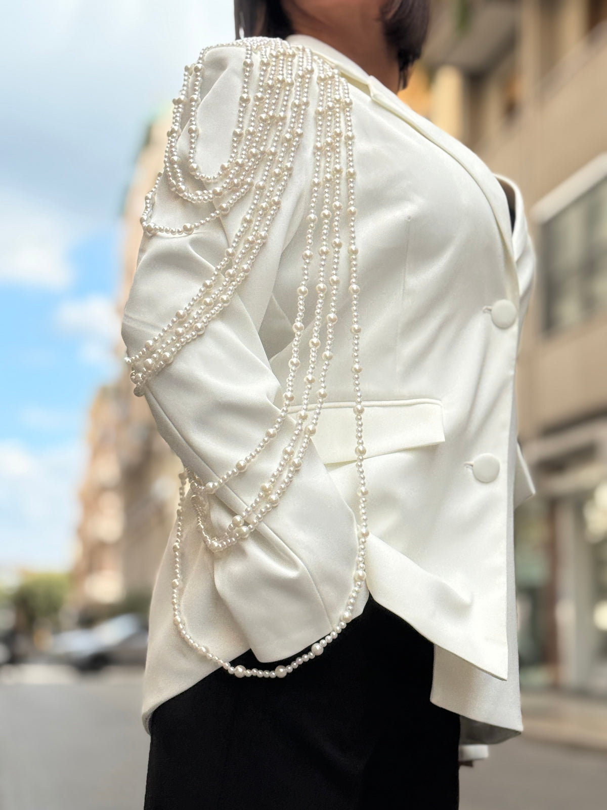 Pearl Rain Blazer