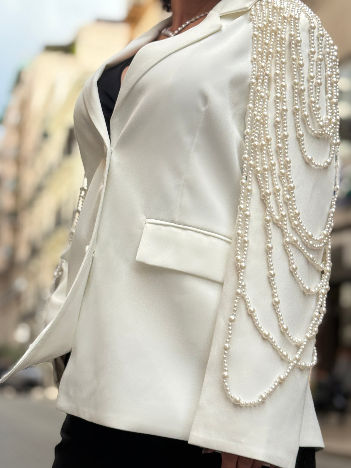 Pearl Rain Blazer