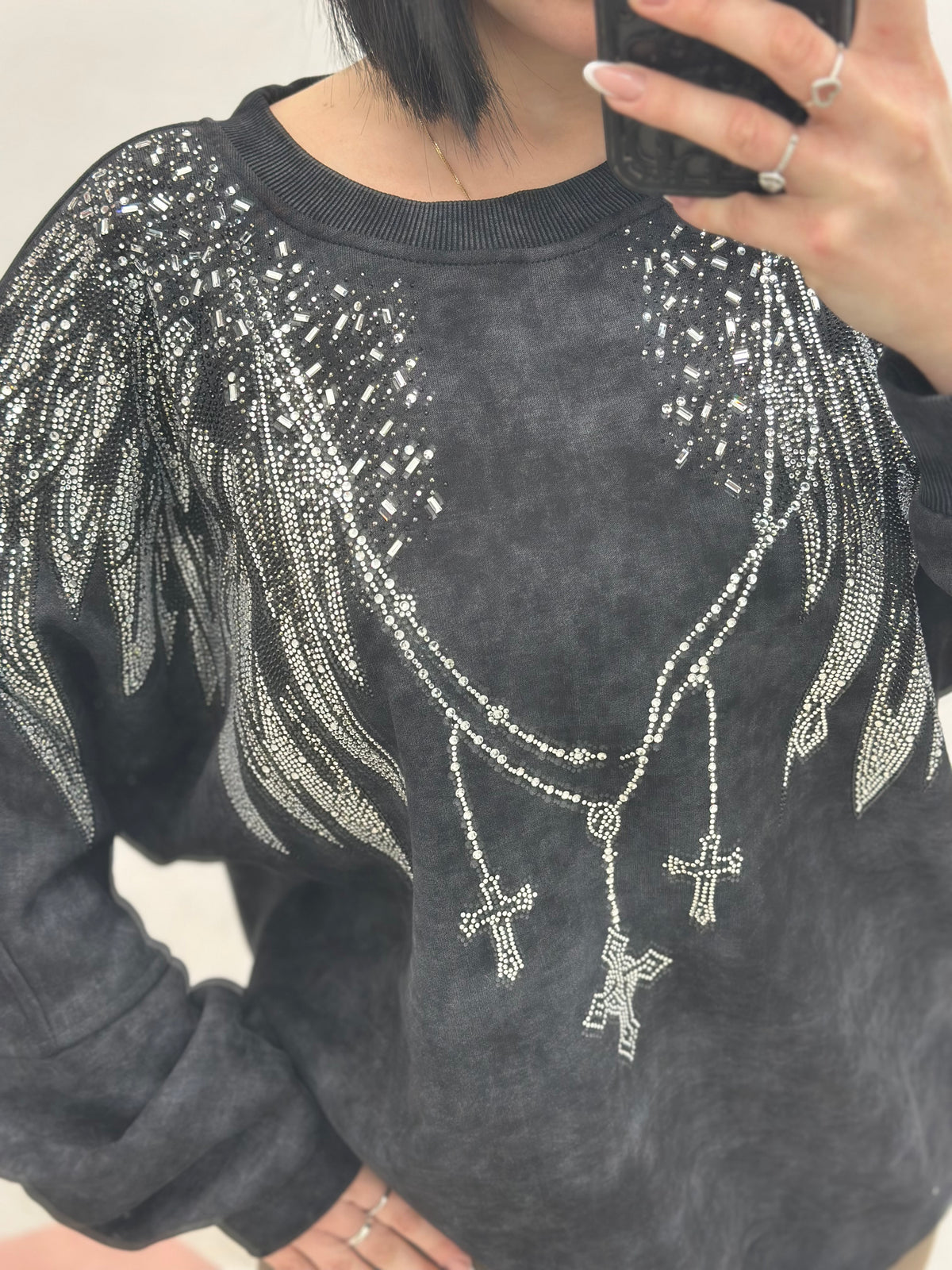 Felpa Angel Cross