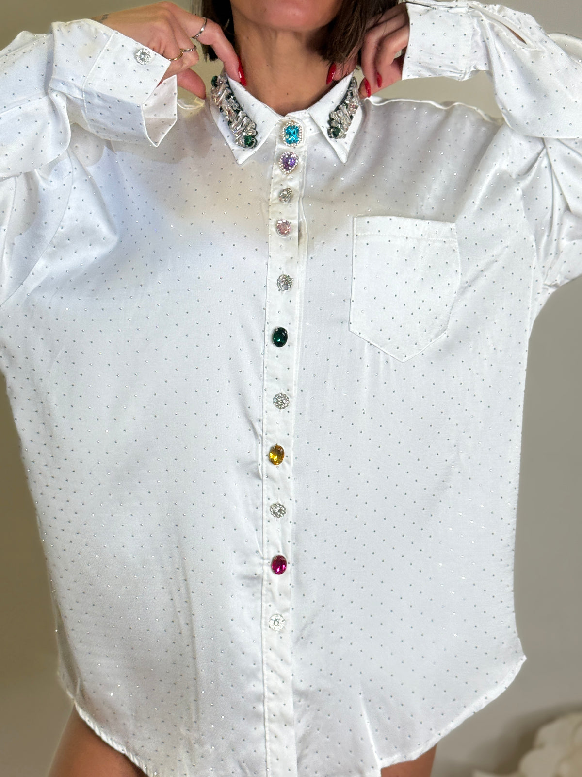 Camicia Crystal White
