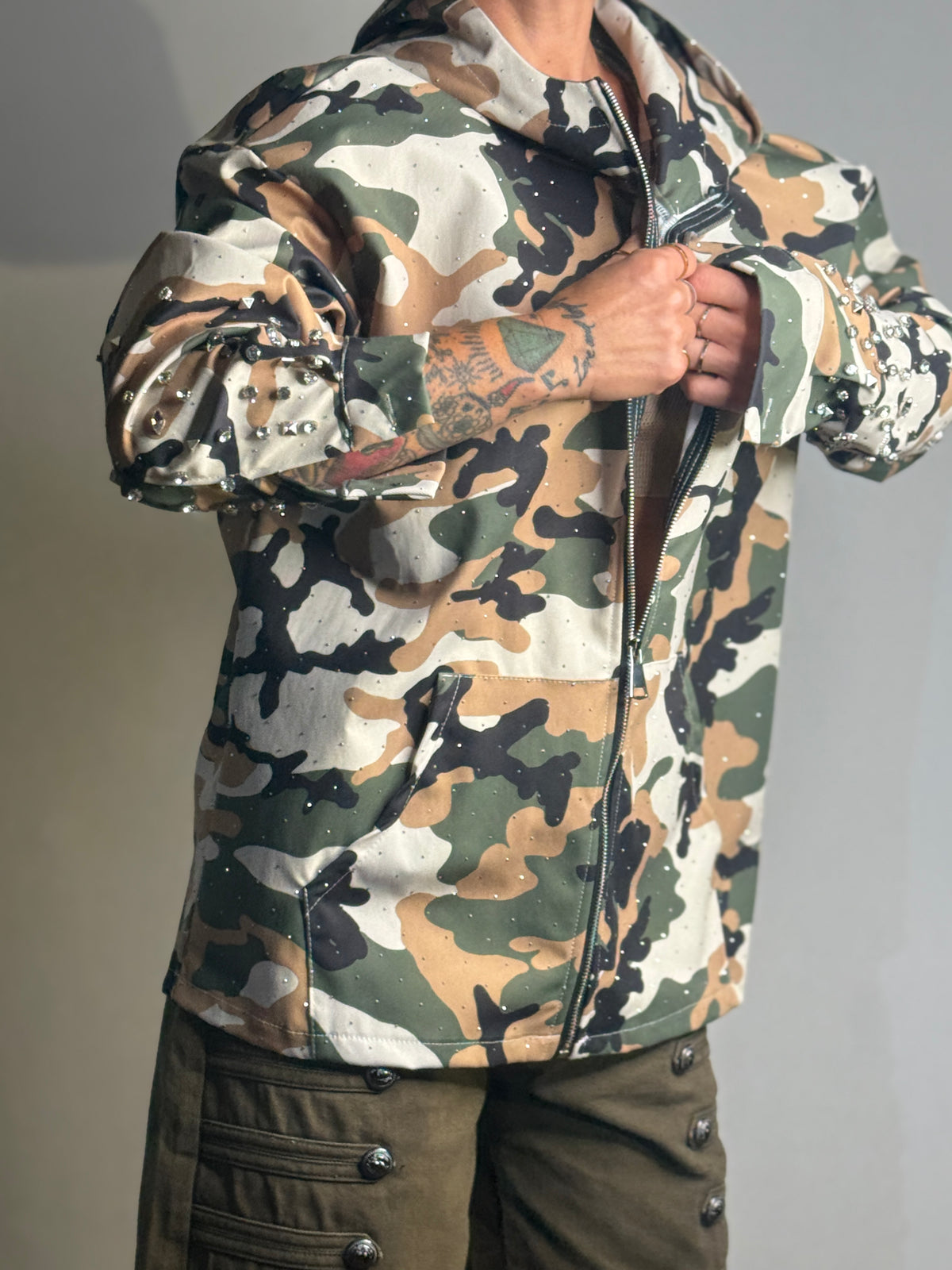 Giacca Camouflage Luxury