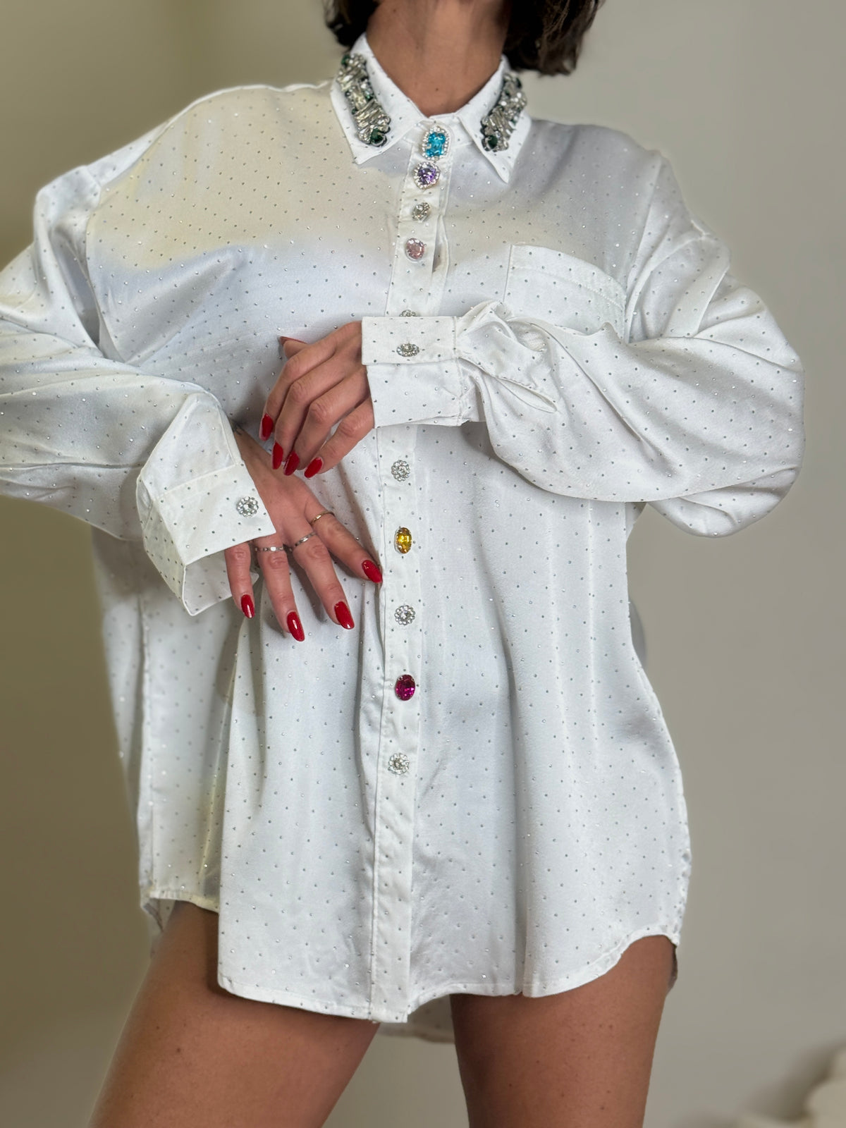 Camicia Crystal White